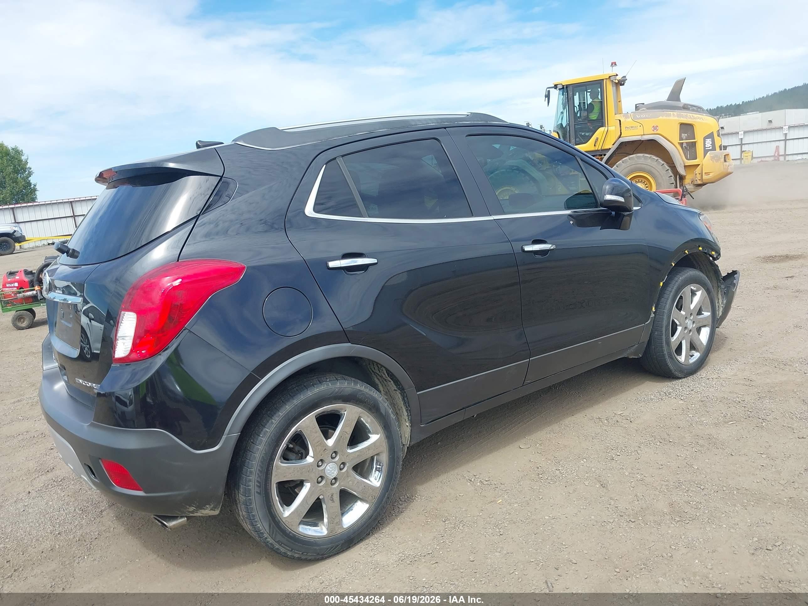 2014 Buick Encore Convenience Black vin: KL4CJFSB6EB625830