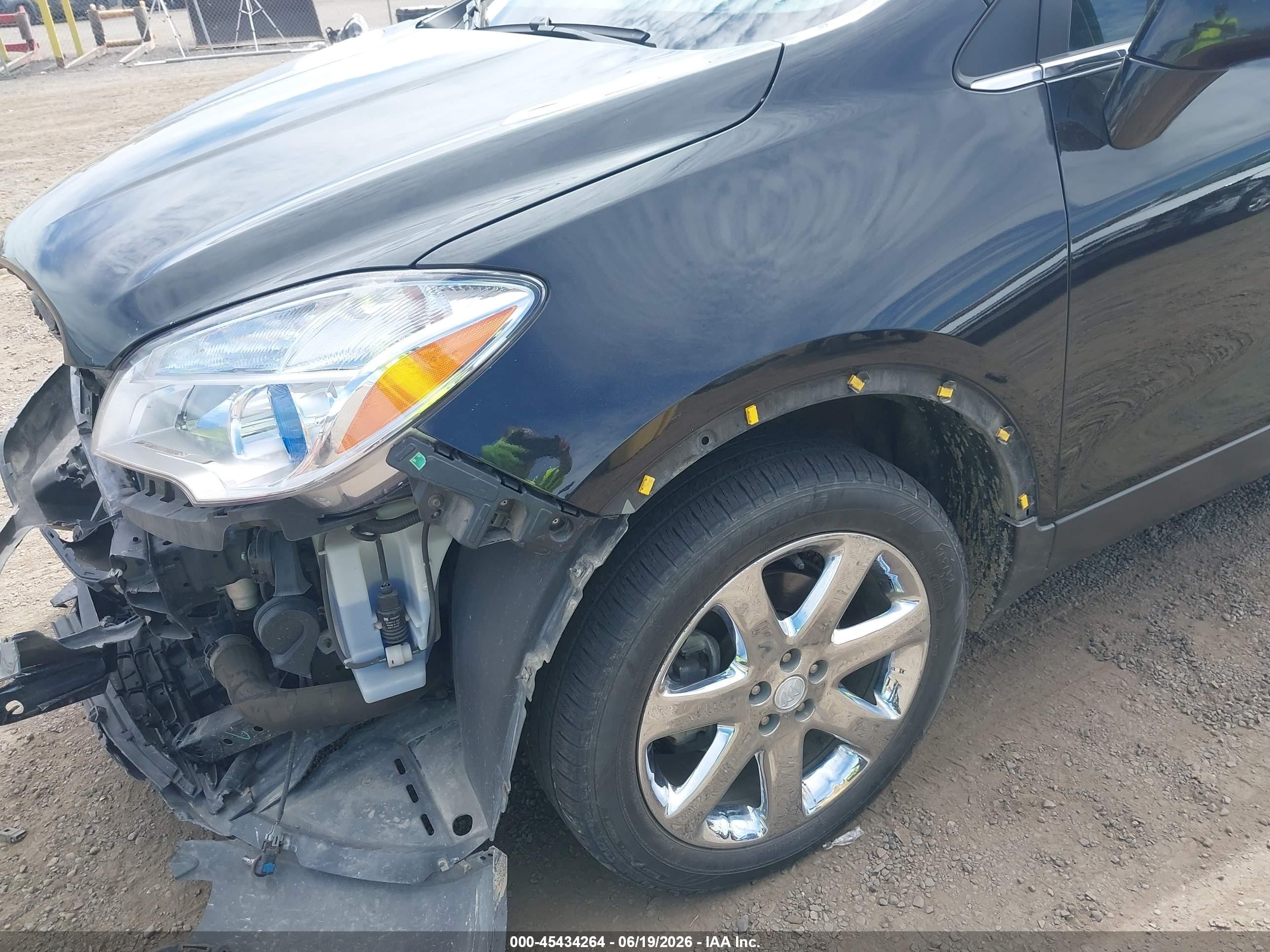 2014 Buick Encore Convenience Black vin: KL4CJFSB6EB625830