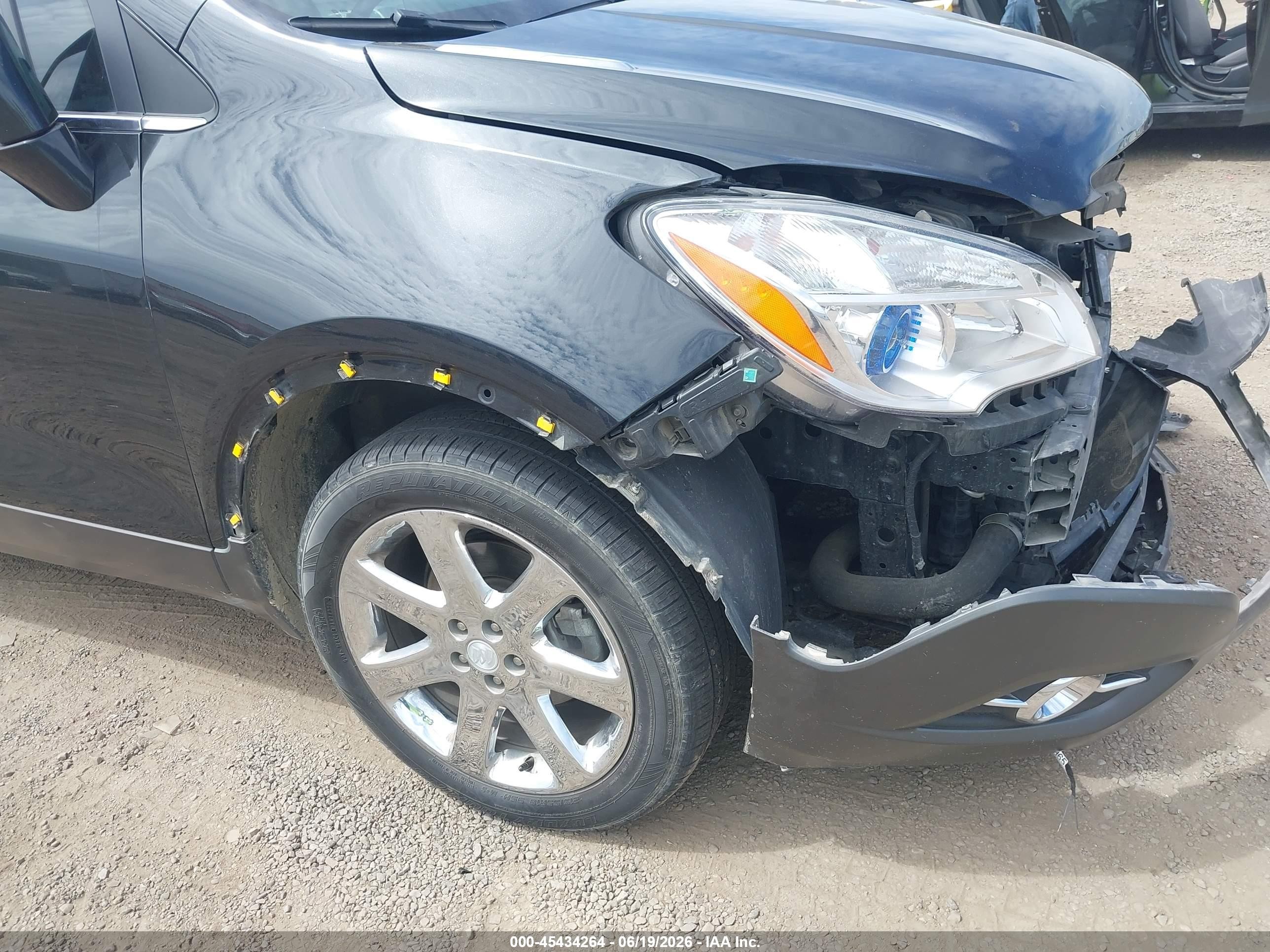 2014 Buick Encore Convenience Black vin: KL4CJFSB6EB625830
