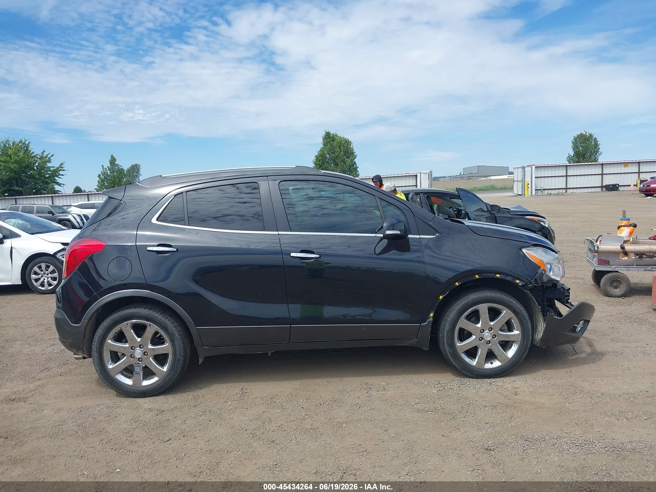 2014 Buick Encore Convenience Black vin: KL4CJFSB6EB625830