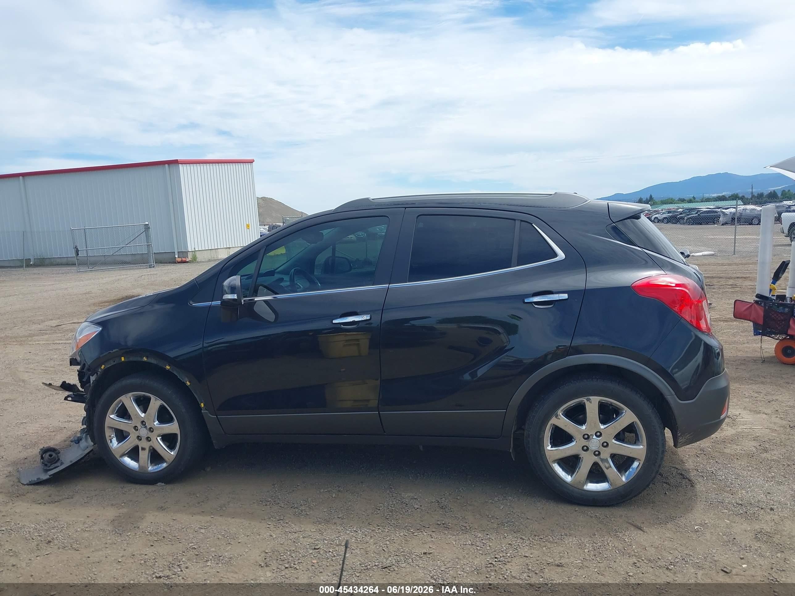 2014 Buick Encore Convenience Black vin: KL4CJFSB6EB625830