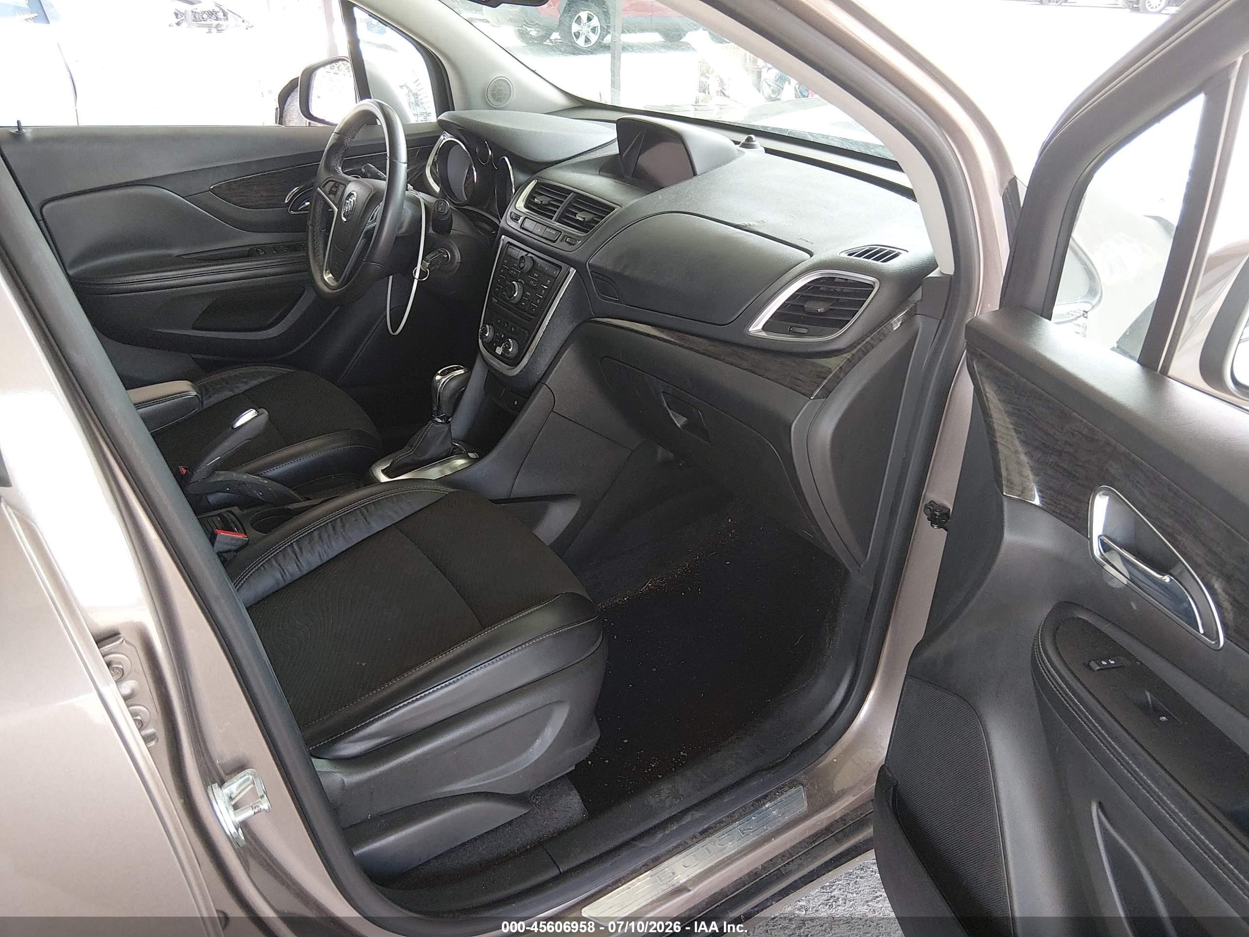 2014 Buick Encore Convenience Brown vin: KL4CJFSB6EB664286