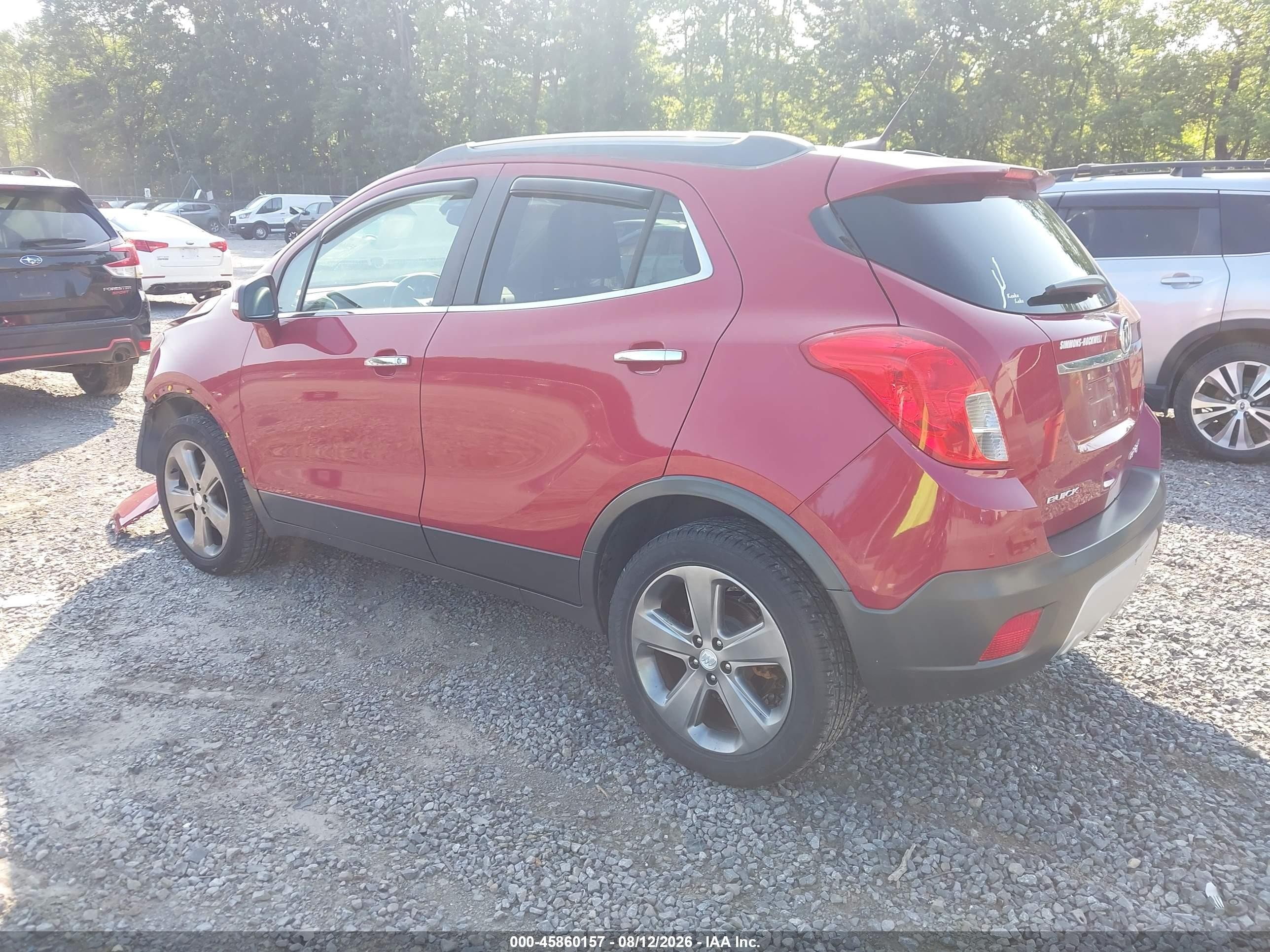 2014 Buick Encore Convenience Red vin: KL4CJFSB6EB783309