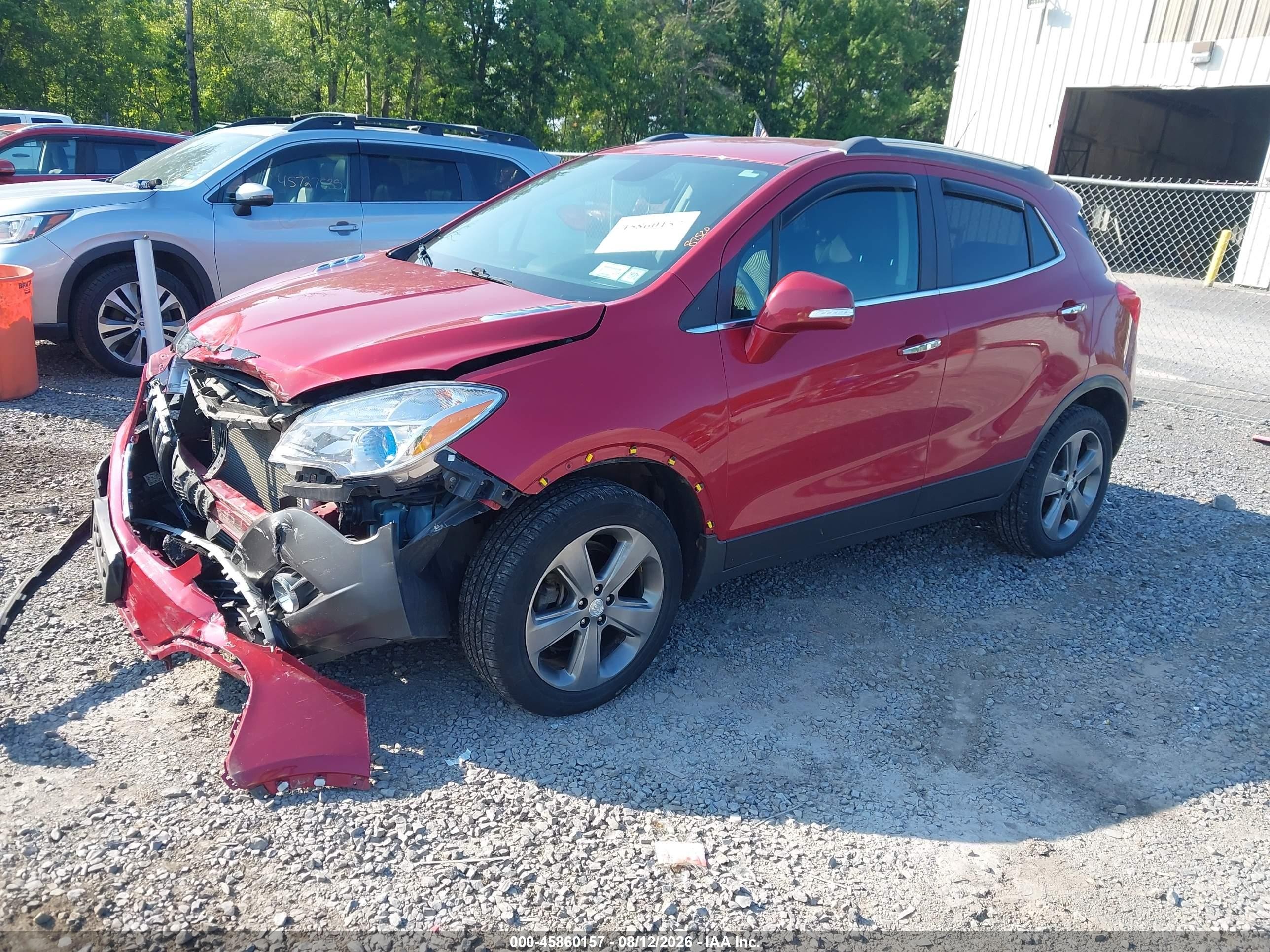 2014 Buick Encore Convenience Red vin: KL4CJFSB6EB783309