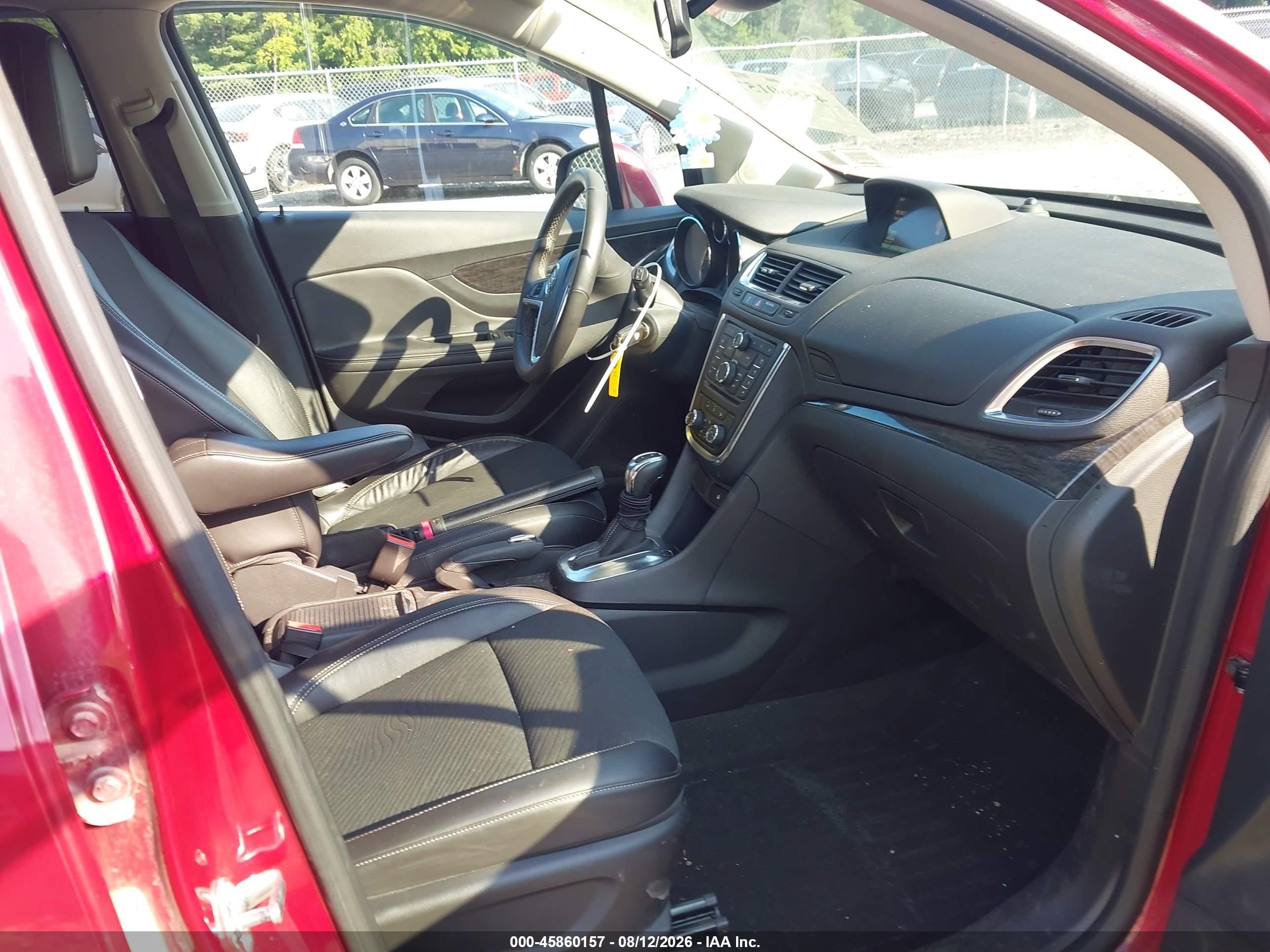 2014 Buick Encore Convenience Red vin: KL4CJFSB6EB783309
