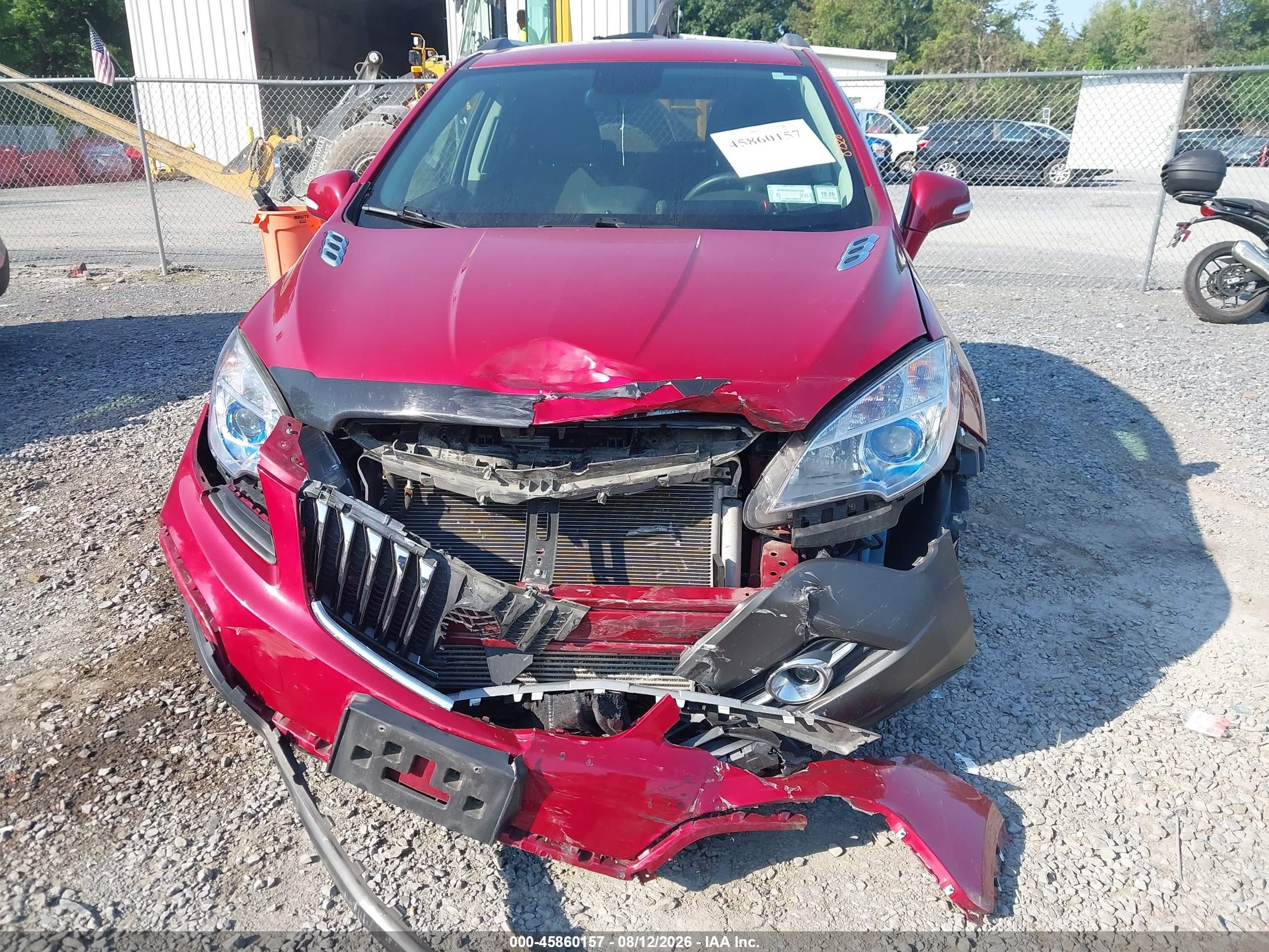 2014 Buick Encore Convenience Red vin: KL4CJFSB6EB783309