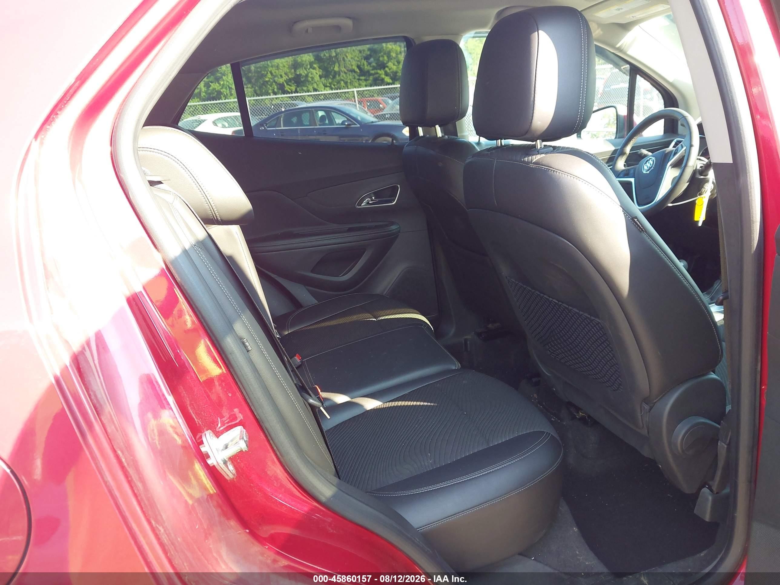 2014 Buick Encore Convenience Red vin: KL4CJFSB6EB783309