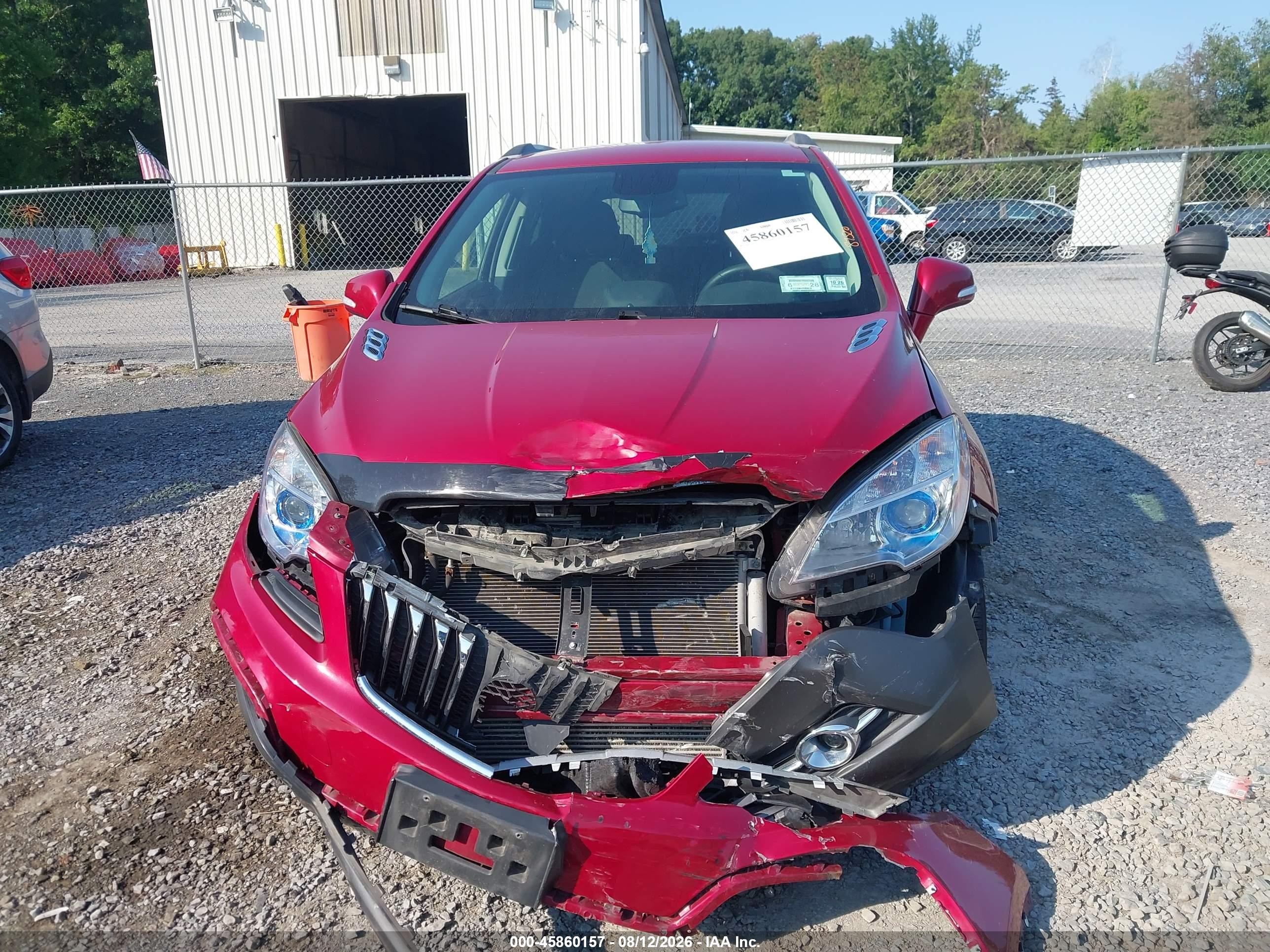 2014 Buick Encore Convenience Red vin: KL4CJFSB6EB783309
