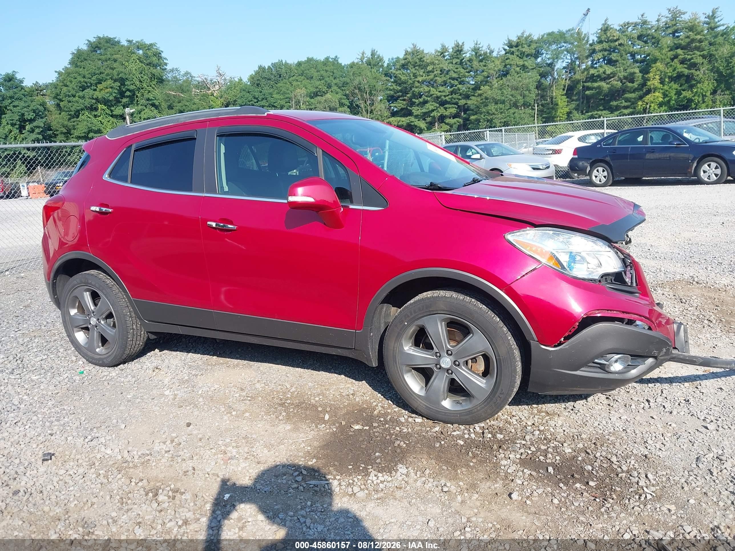 2014 Buick Encore Convenience Red vin: KL4CJFSB6EB783309