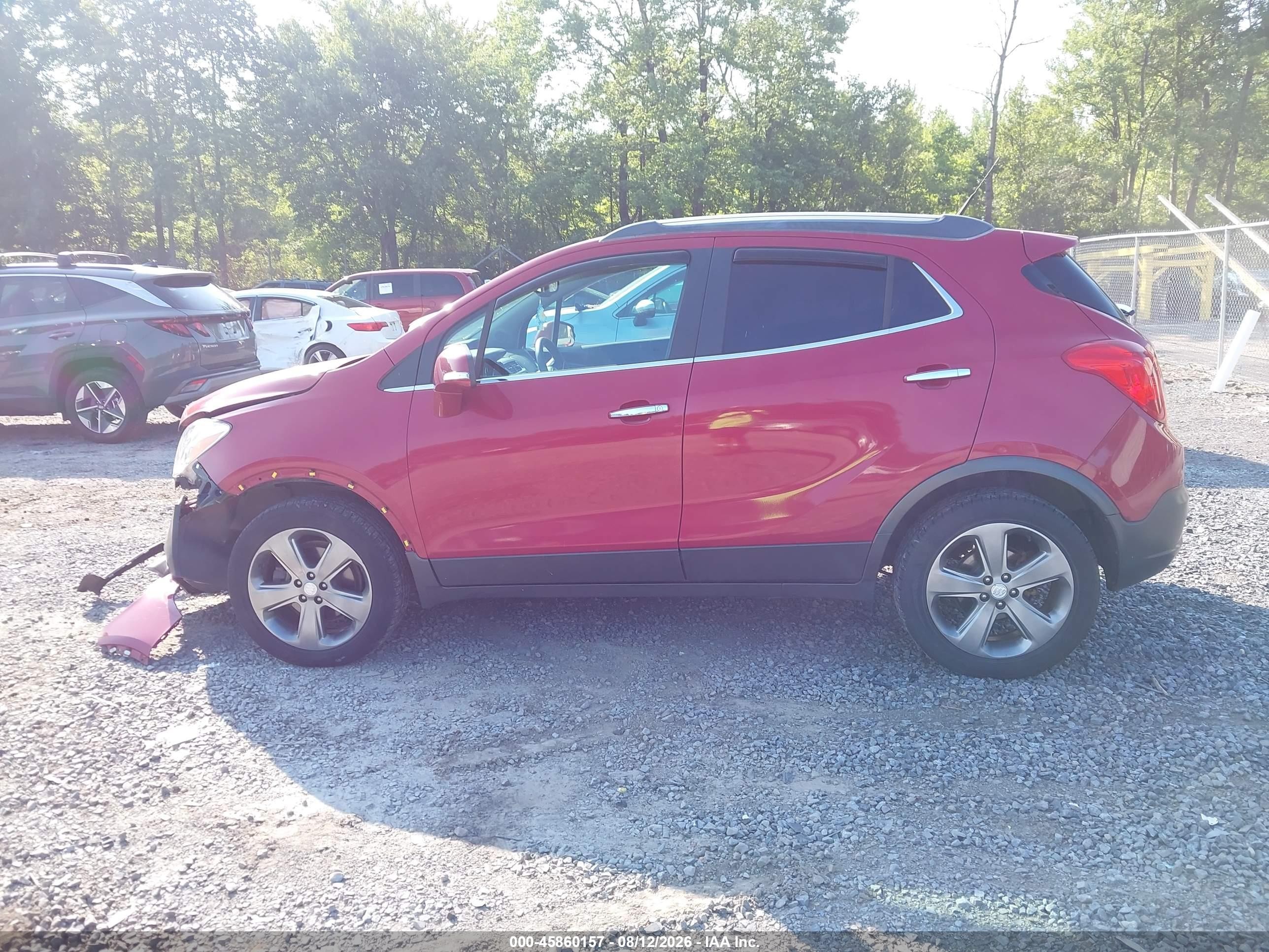 2014 Buick Encore Convenience Red vin: KL4CJFSB6EB783309
