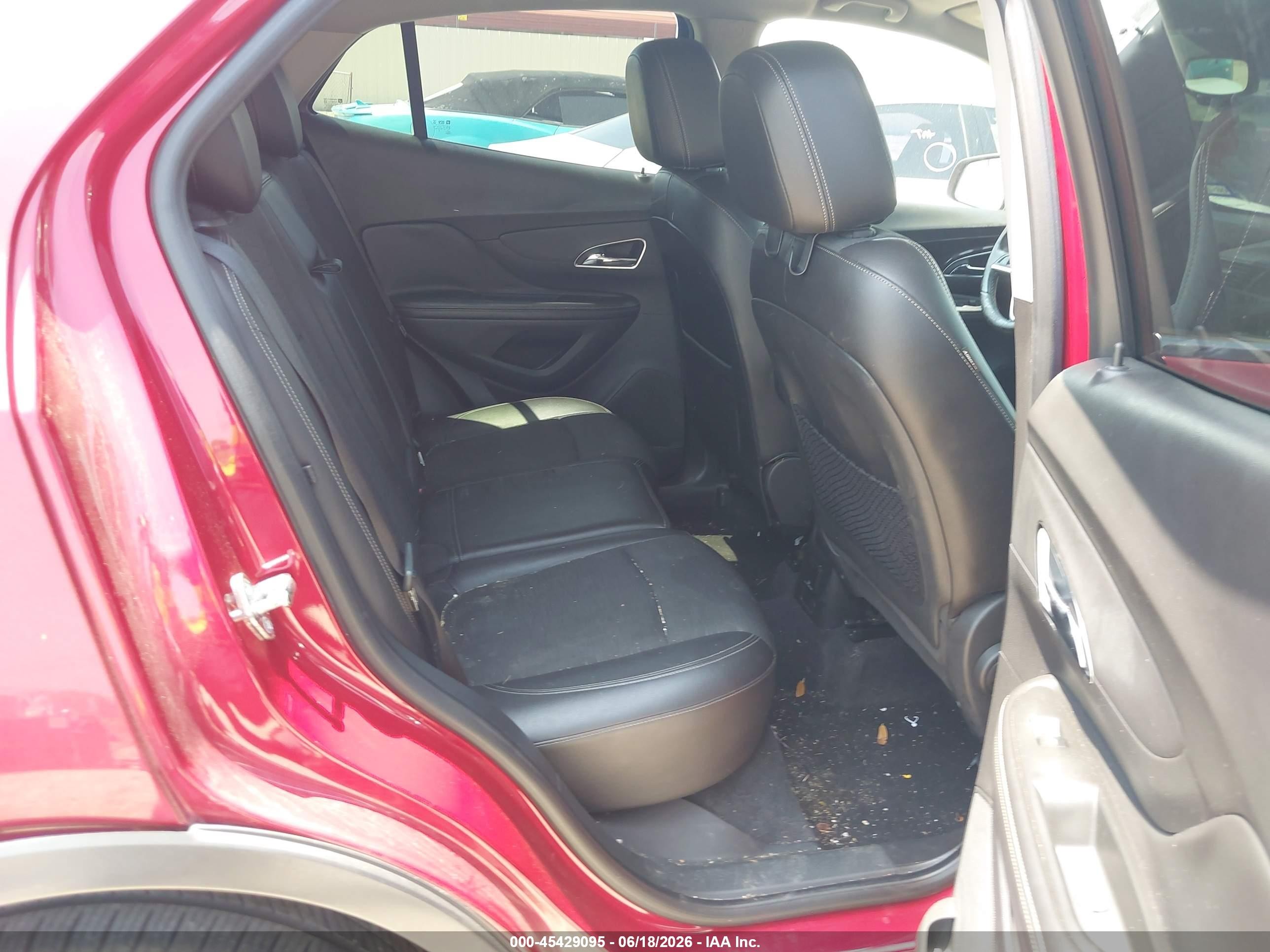 2015 Buick Encore Convenience Red vin: KL4CJFSB6FB145448