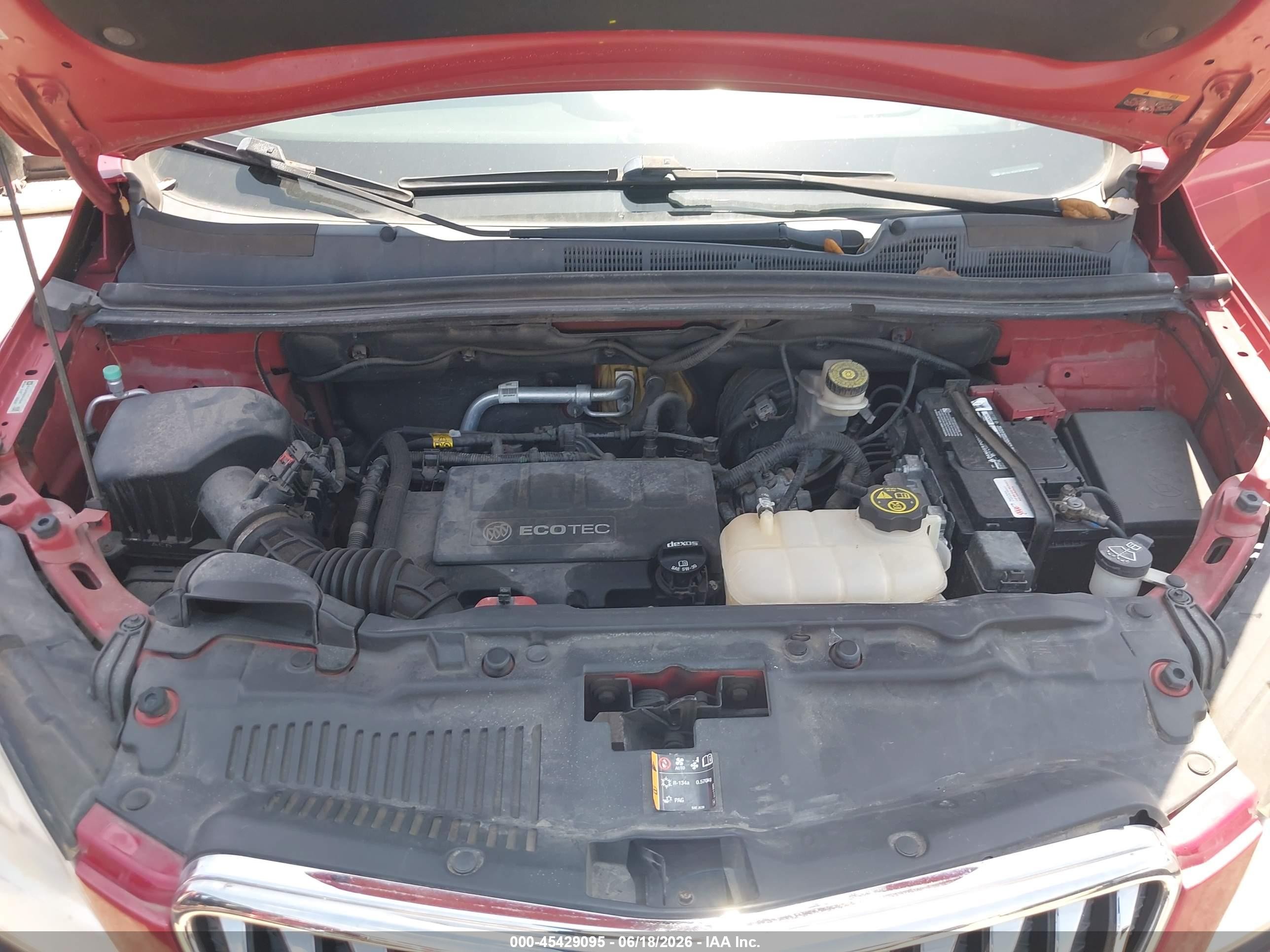 2015 Buick Encore Convenience Red vin: KL4CJFSB6FB145448