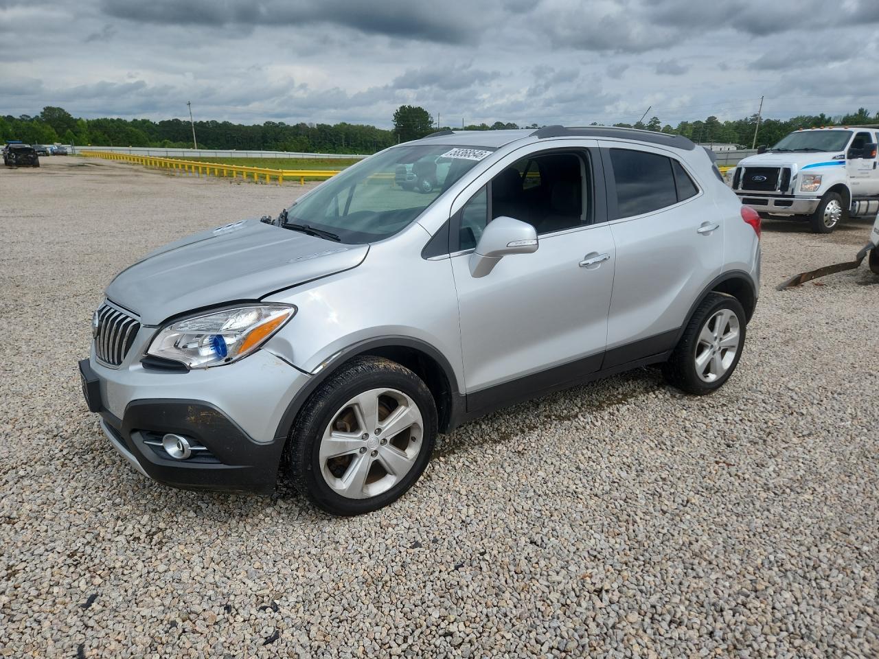 2015 Buick Encore Convenience Silver vin: KL4CJFSB6FB217068