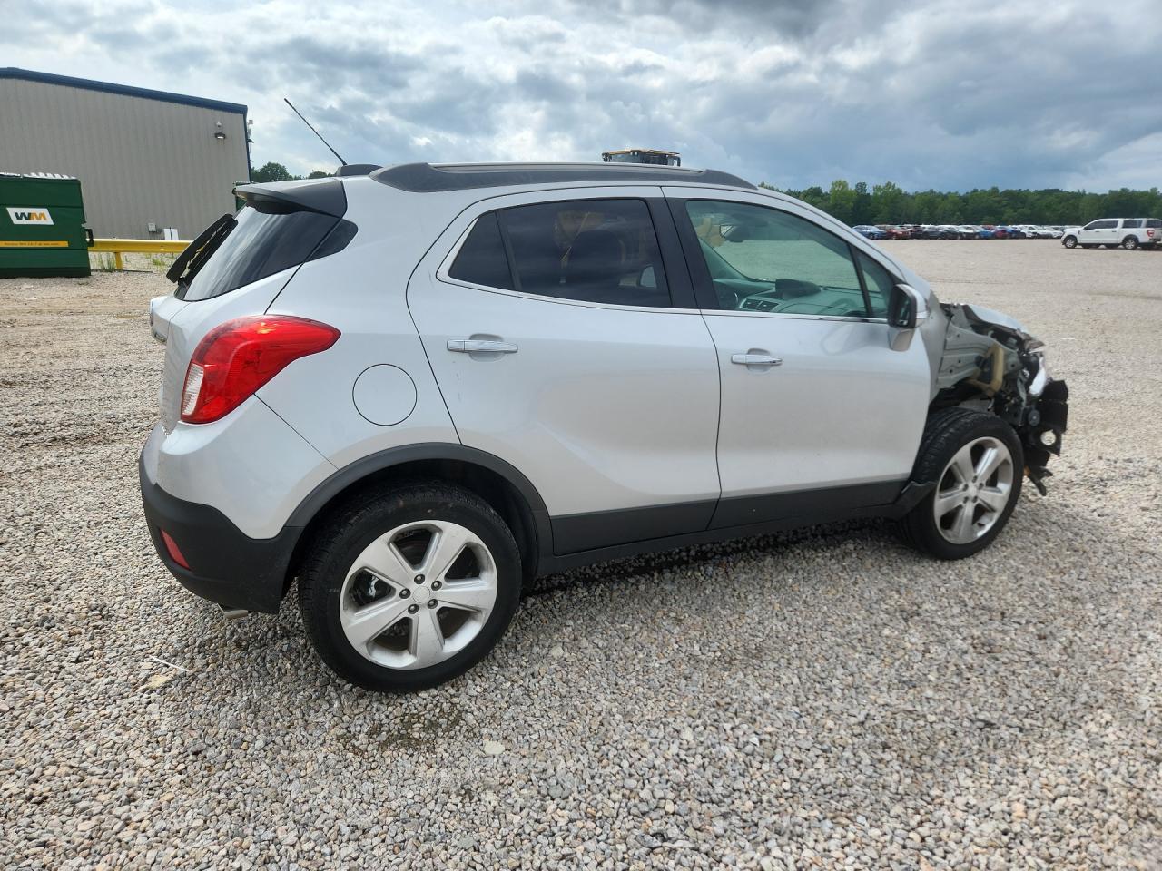 2015 Buick Encore Convenience Silver vin: KL4CJFSB6FB217068