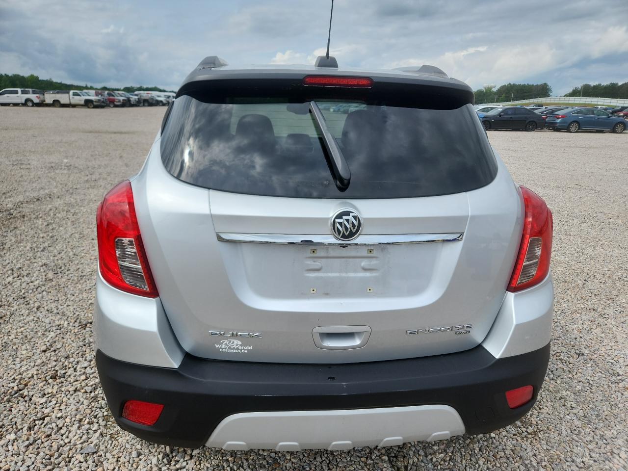 2015 Buick Encore Convenience Silver vin: KL4CJFSB6FB217068