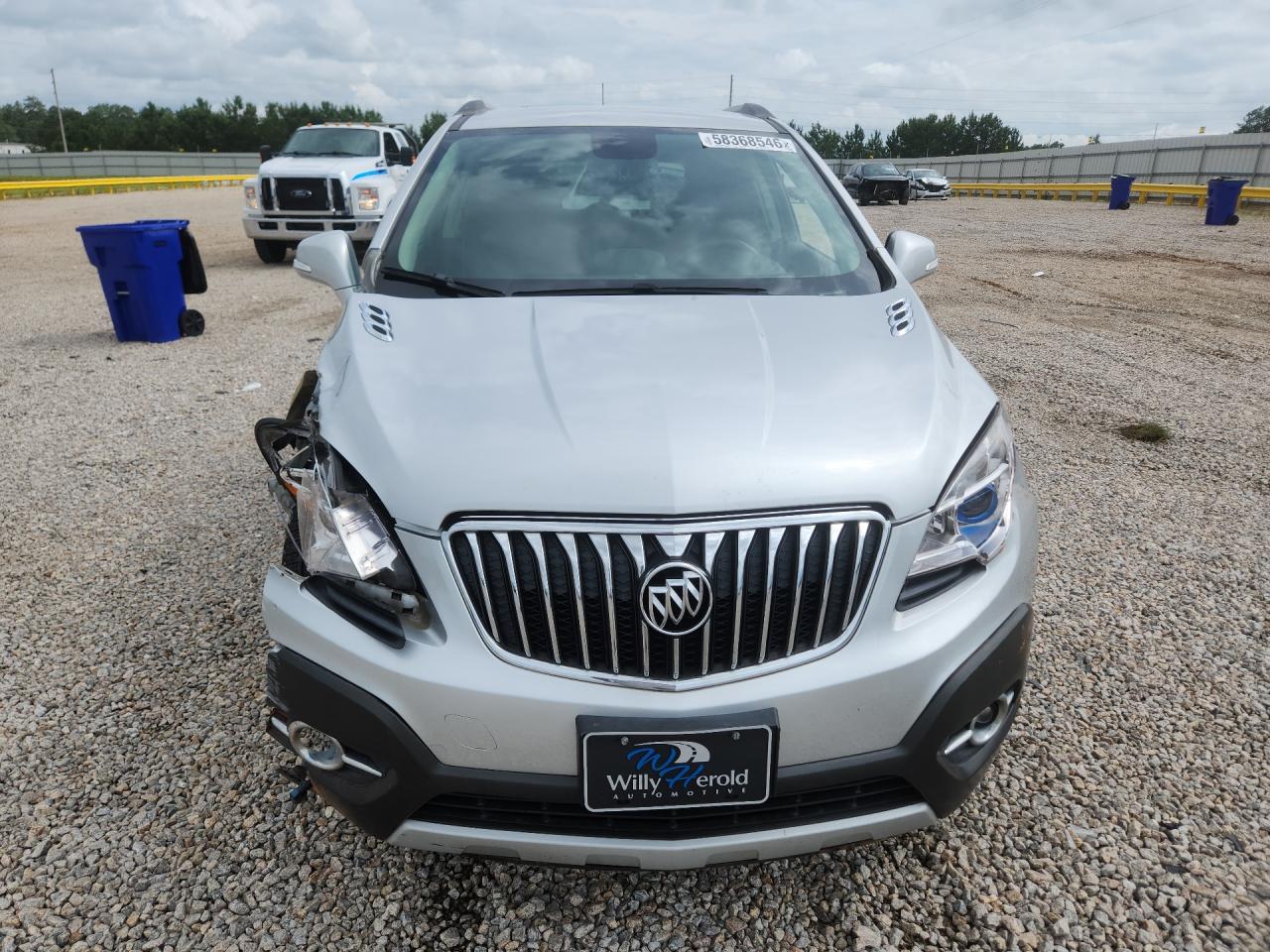 2015 Buick Encore Convenience Silver vin: KL4CJFSB6FB217068