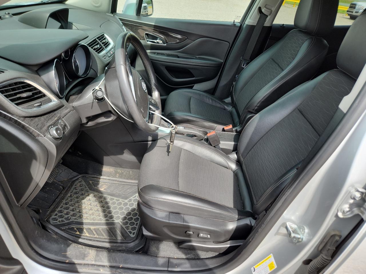 2015 Buick Encore Convenience Silver vin: KL4CJFSB6FB217068
