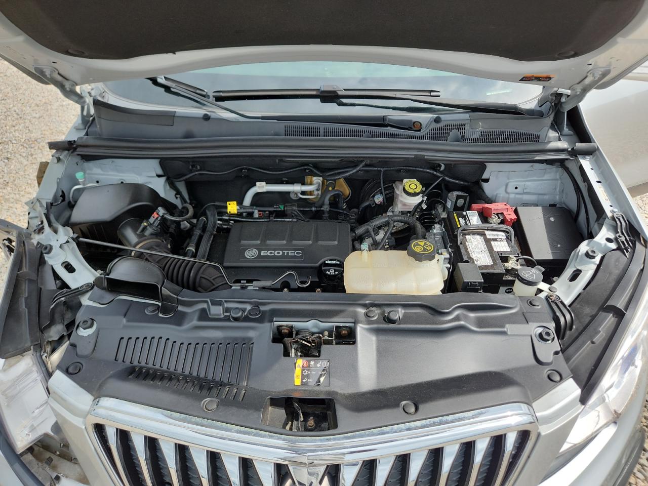 2015 Buick Encore Convenience Silver vin: KL4CJFSB6FB217068