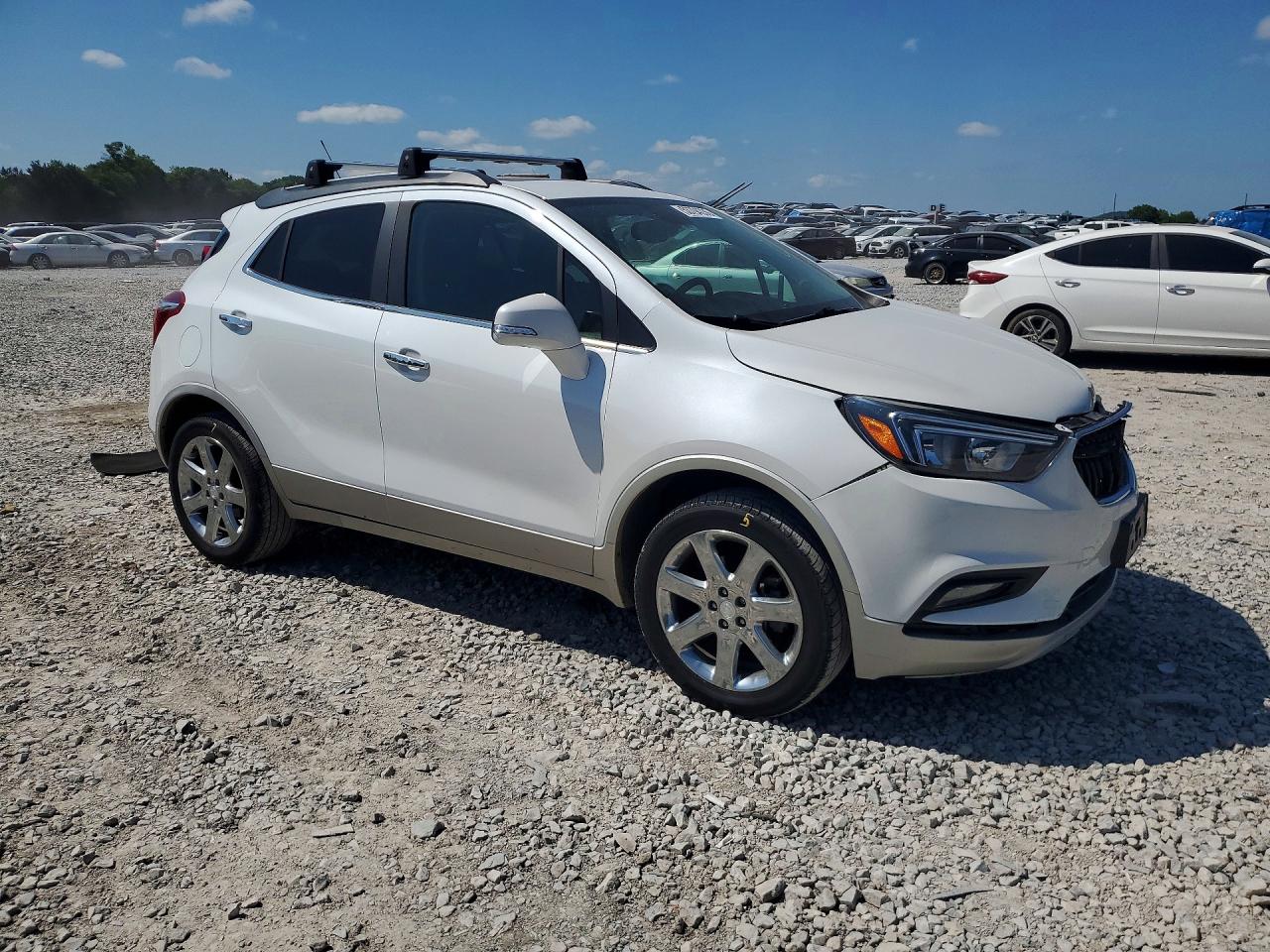 2017 Buick Encore Preferred Ii White vin: KL4CJFSB6HB053100