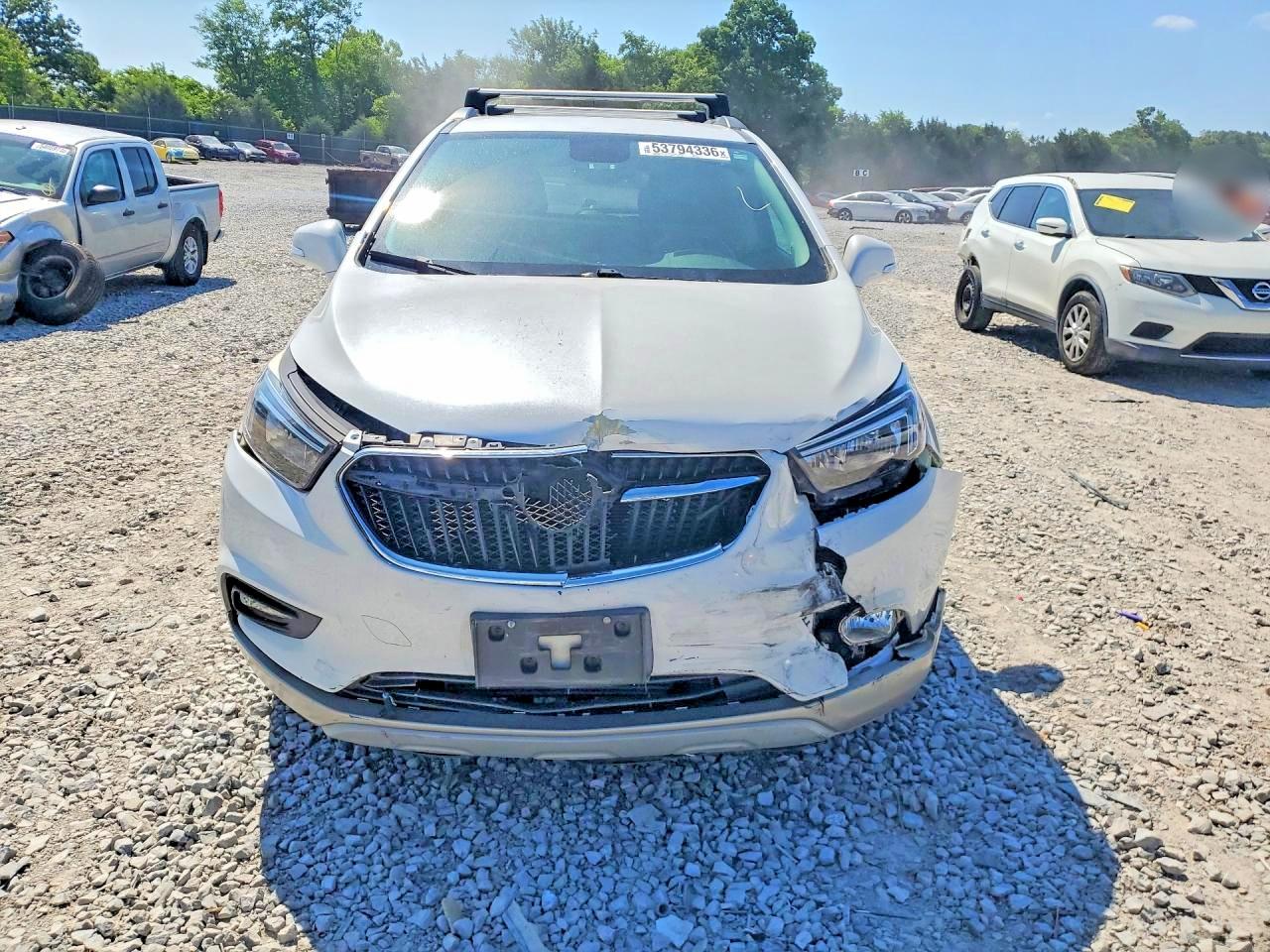 2017 Buick Encore Preferred Ii White vin: KL4CJFSB6HB053100