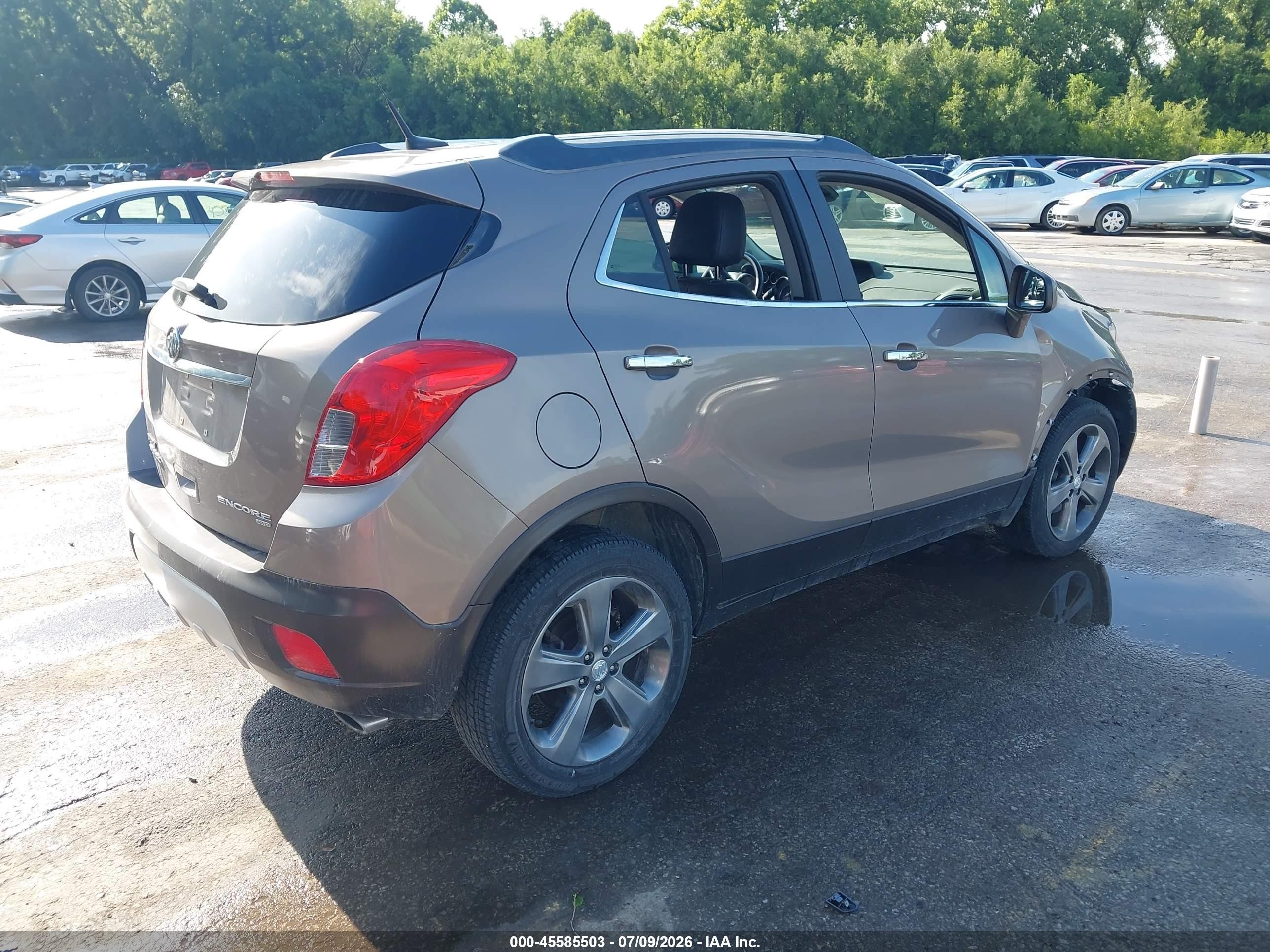 2013 Buick Encore Convenience Gray vin: KL4CJFSB7DB061510