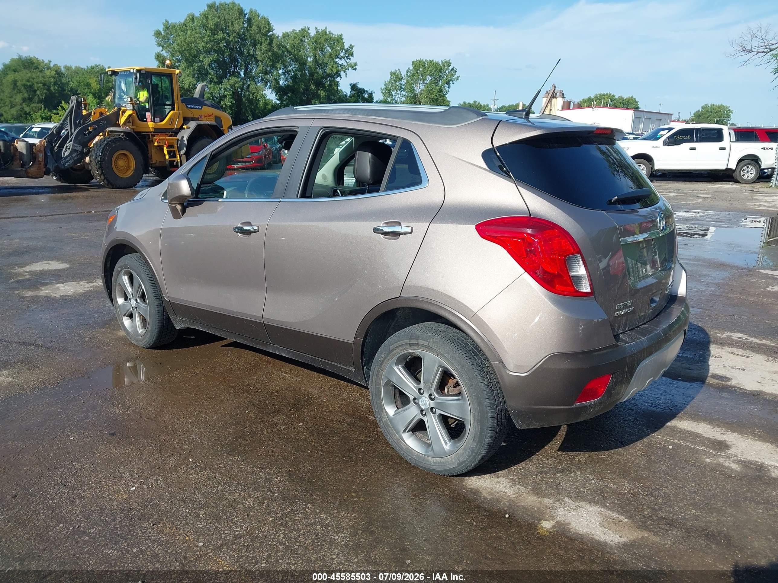 2013 Buick Encore Convenience Gray vin: KL4CJFSB7DB061510