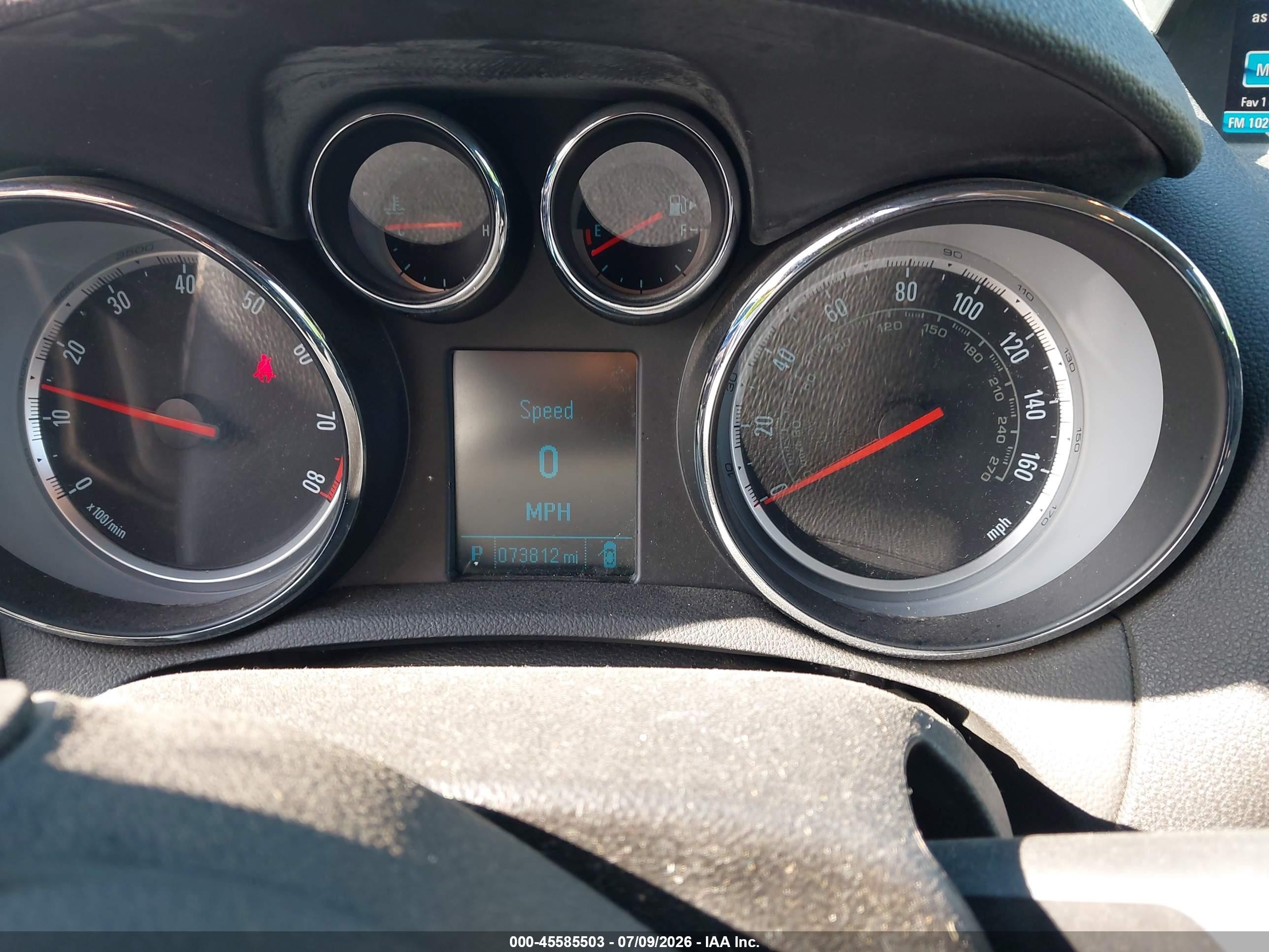2013 Buick Encore Convenience Gray vin: KL4CJFSB7DB061510