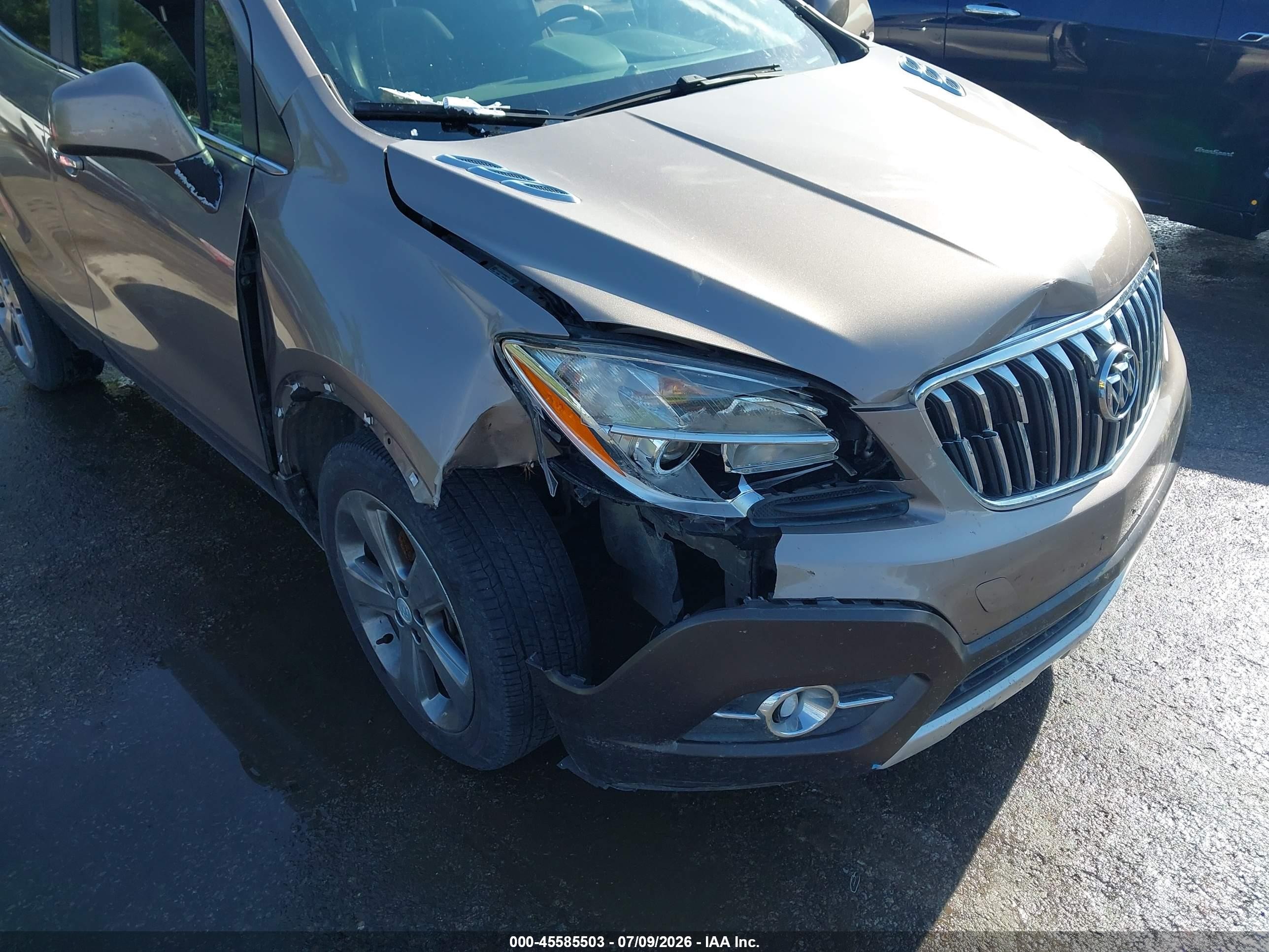 2013 Buick Encore Convenience Gray vin: KL4CJFSB7DB061510