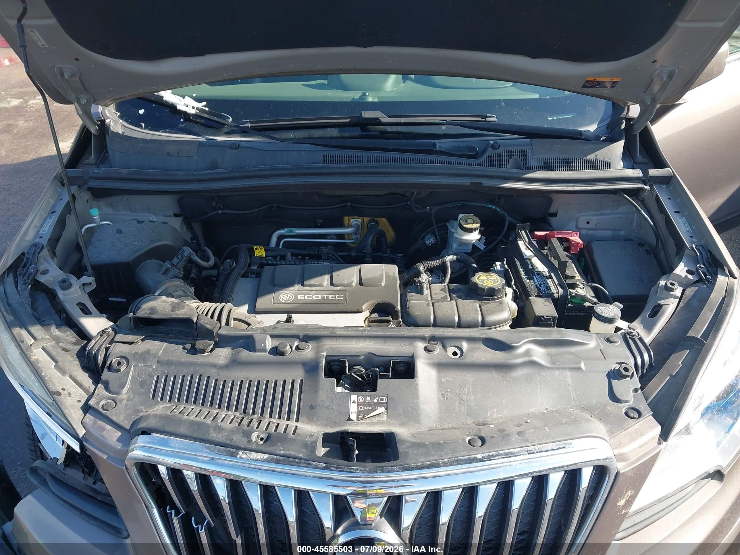 2013 Buick Encore Convenience Gray vin: KL4CJFSB7DB061510