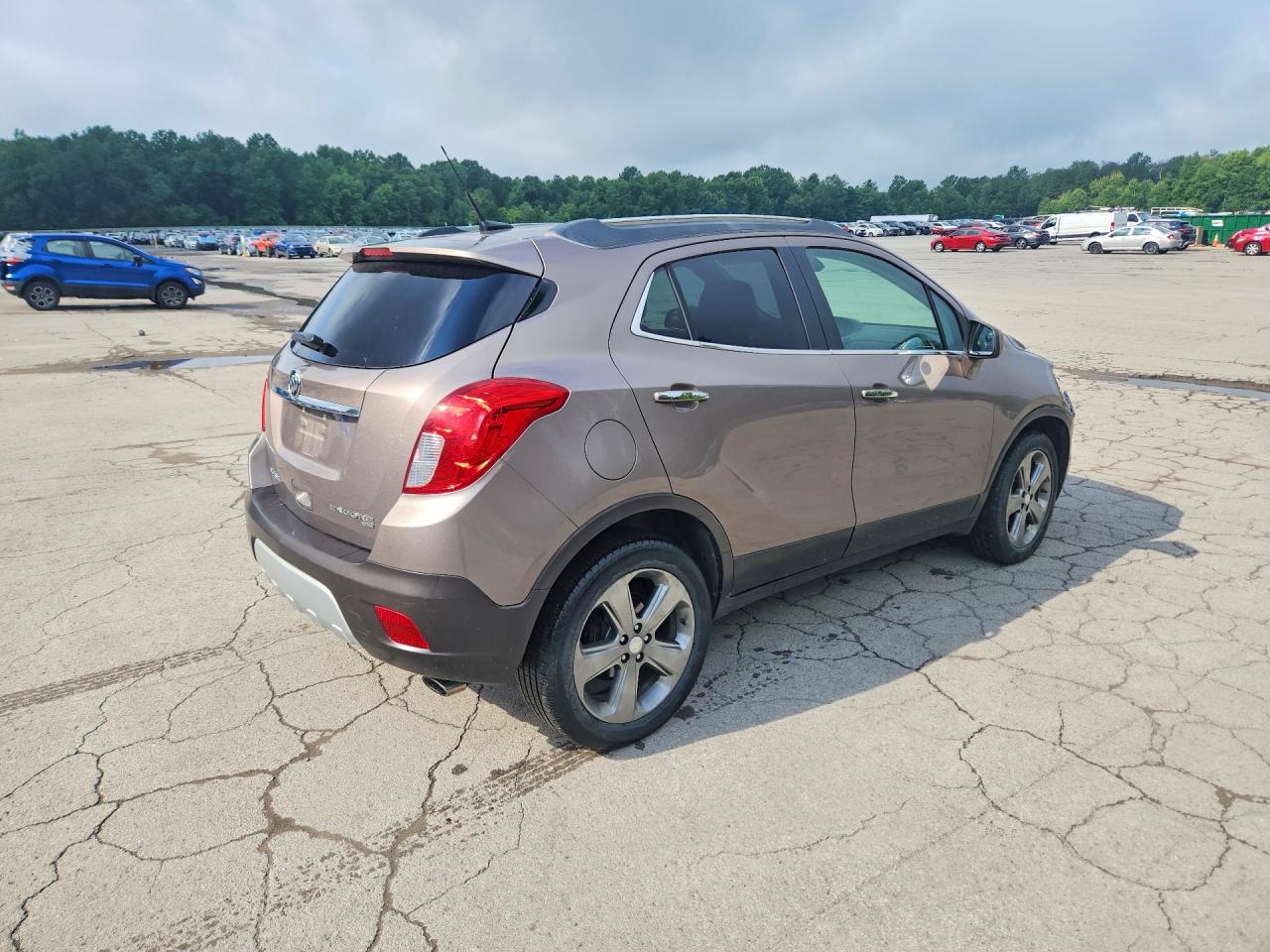 2013 Buick Encore Convenience Бежевый vin: KL4CJFSB7DB142703