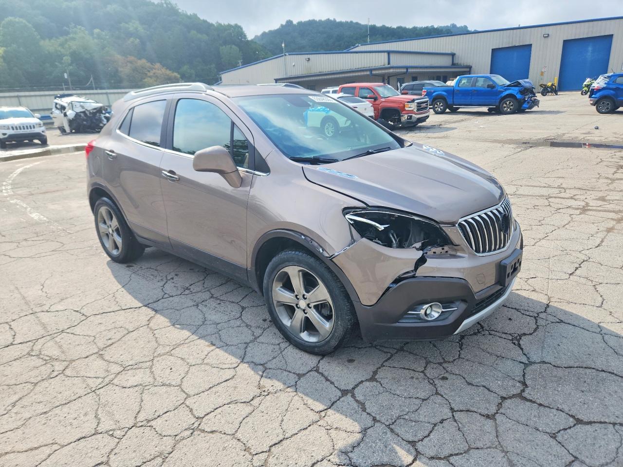 2013 Buick Encore Convenience Бежевый vin: KL4CJFSB7DB142703
