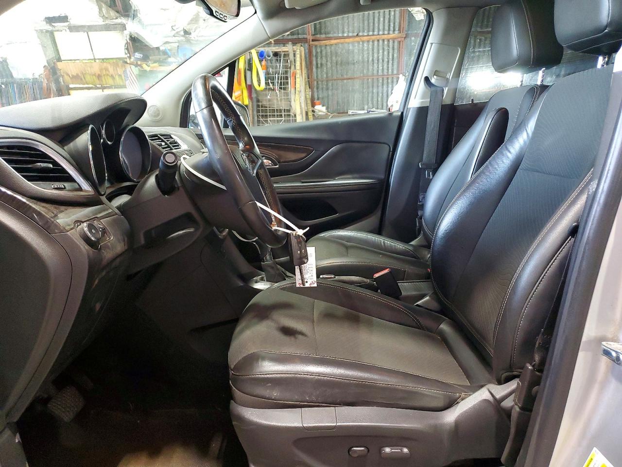 2014 Buick Encore Convenience Silver vin: KL4CJFSB7EB754496