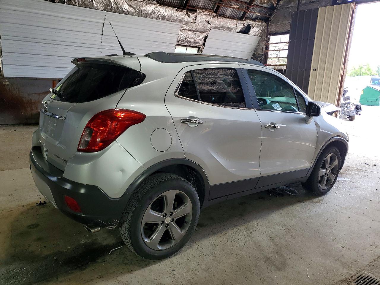 2014 Buick Encore Convenience Silver vin: KL4CJFSB7EB754496