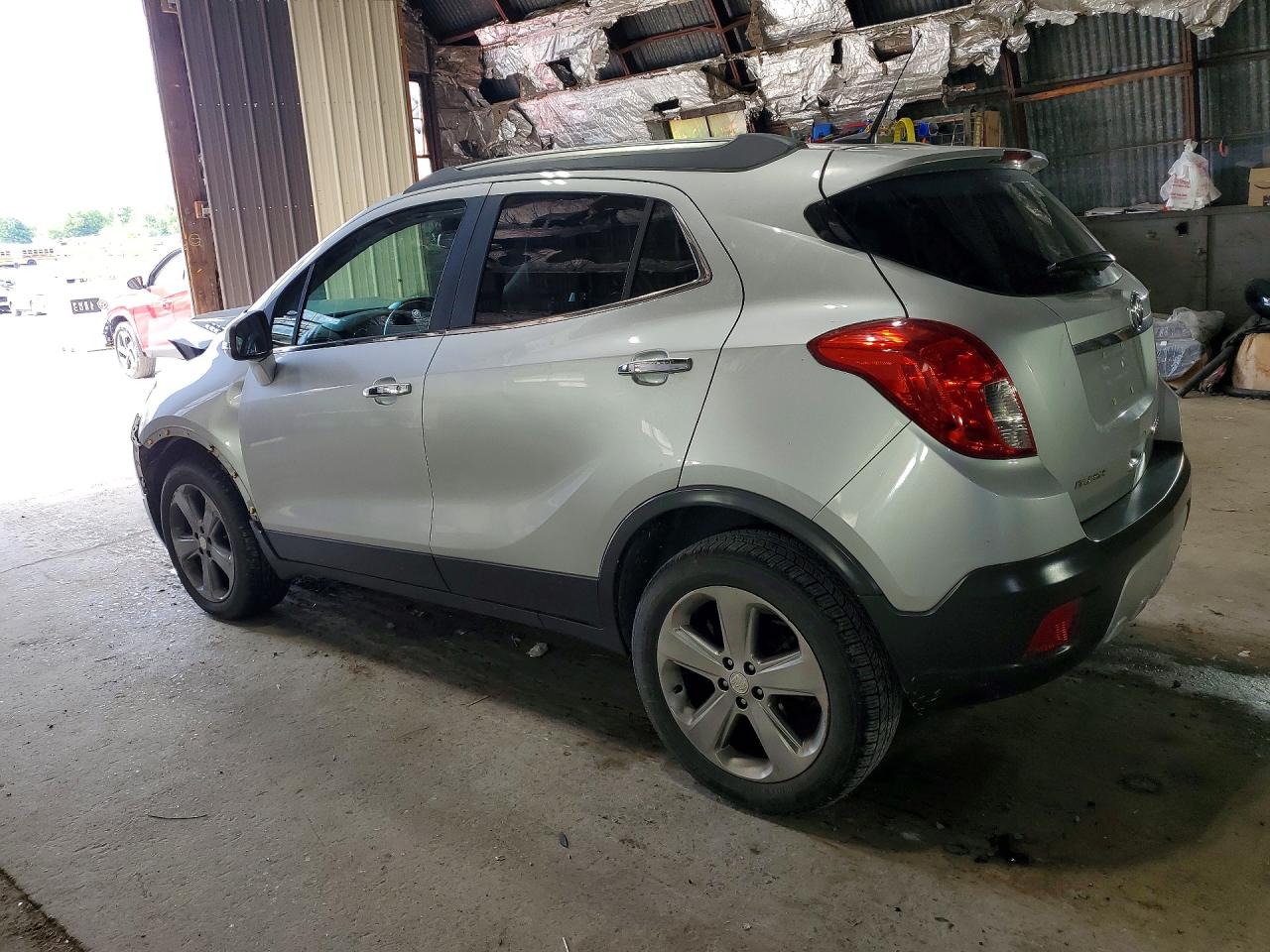 2014 Buick Encore Convenience Silver vin: KL4CJFSB7EB754496