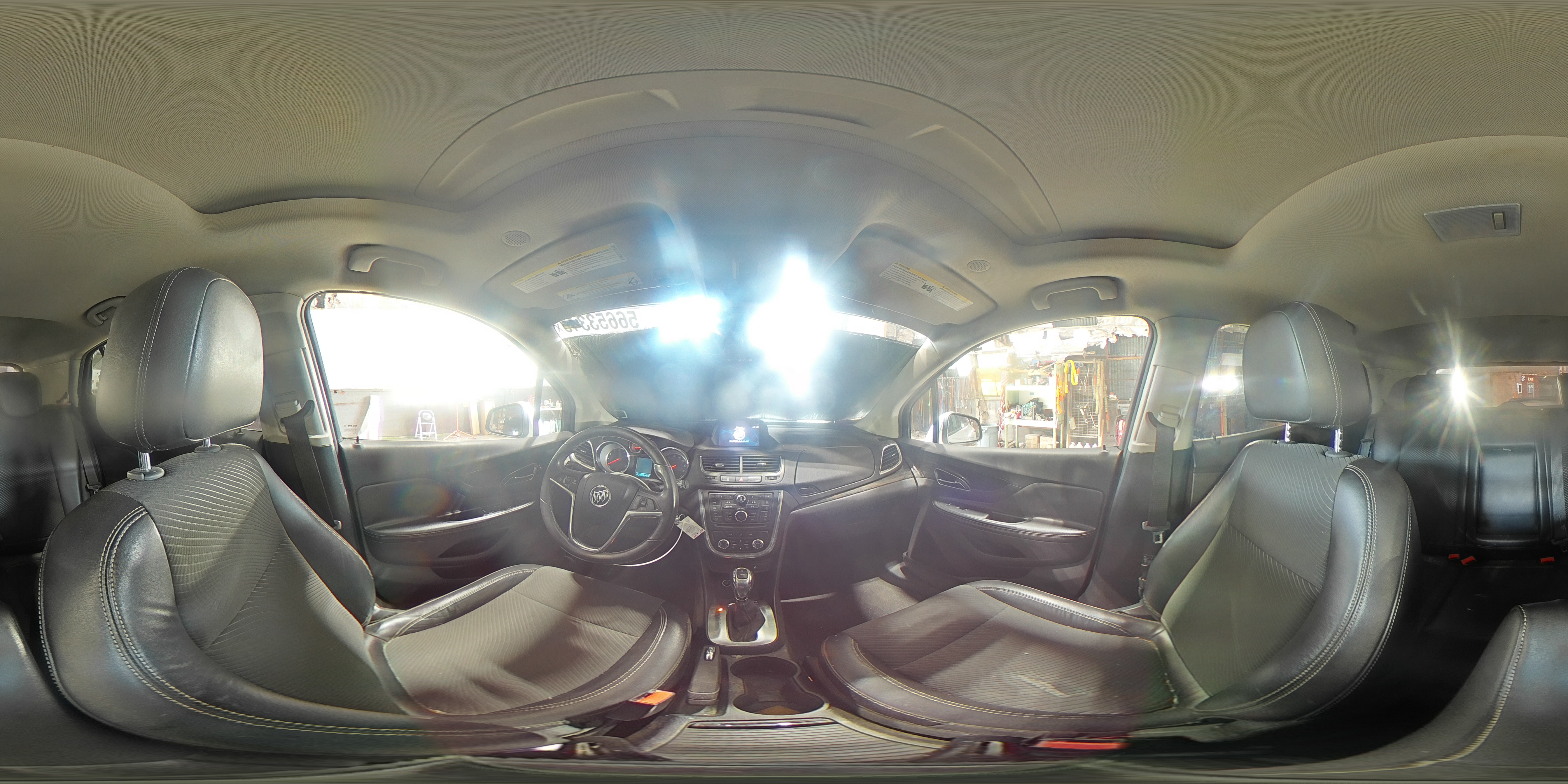 2014 Buick Encore Convenience Silver vin: KL4CJFSB7EB754496