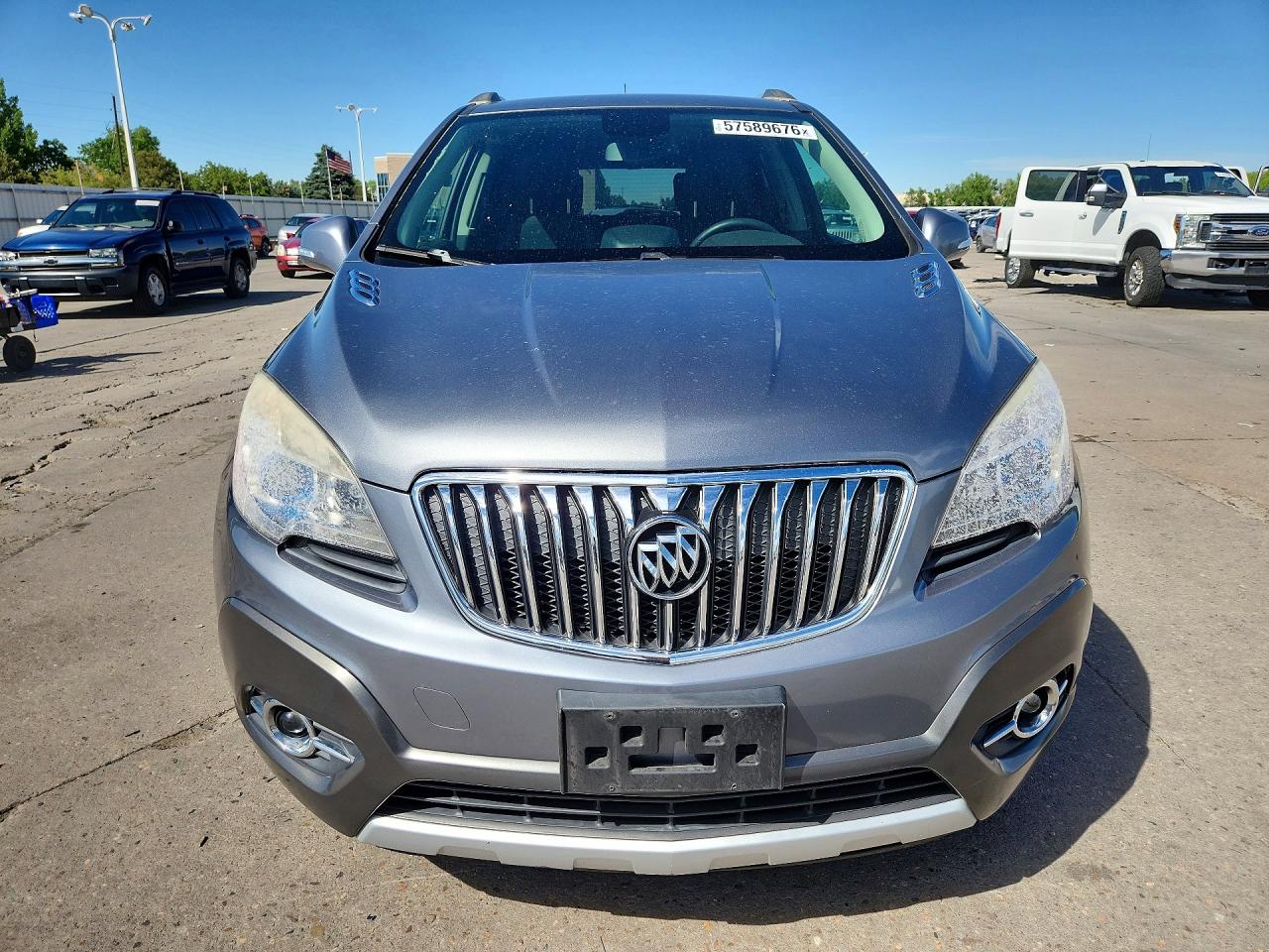 2015 Buick Encore Convenience Gray vin: KL4CJFSB7FB059324