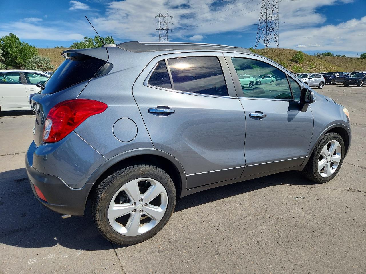 2015 Buick Encore Convenience Gray vin: KL4CJFSB7FB059324