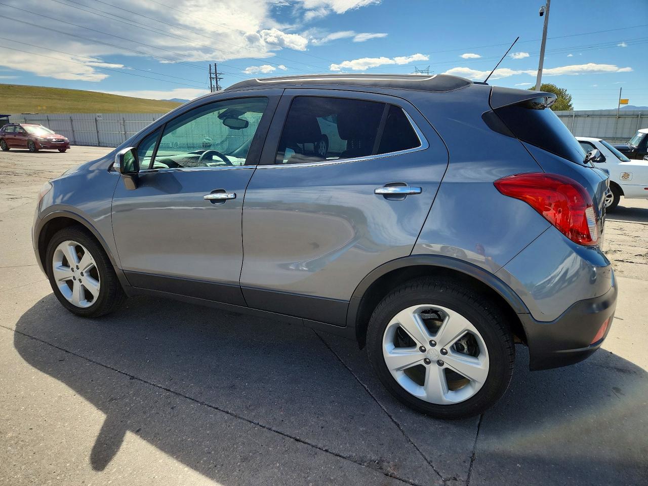 2015 Buick Encore Convenience Gray vin: KL4CJFSB7FB059324