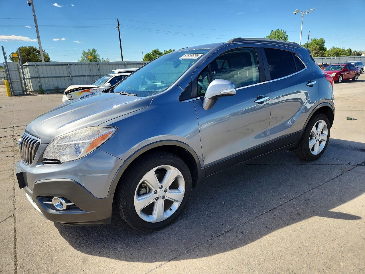 2015 Buick Encore Convenience Gray vin: KL4CJFSB7FB059324