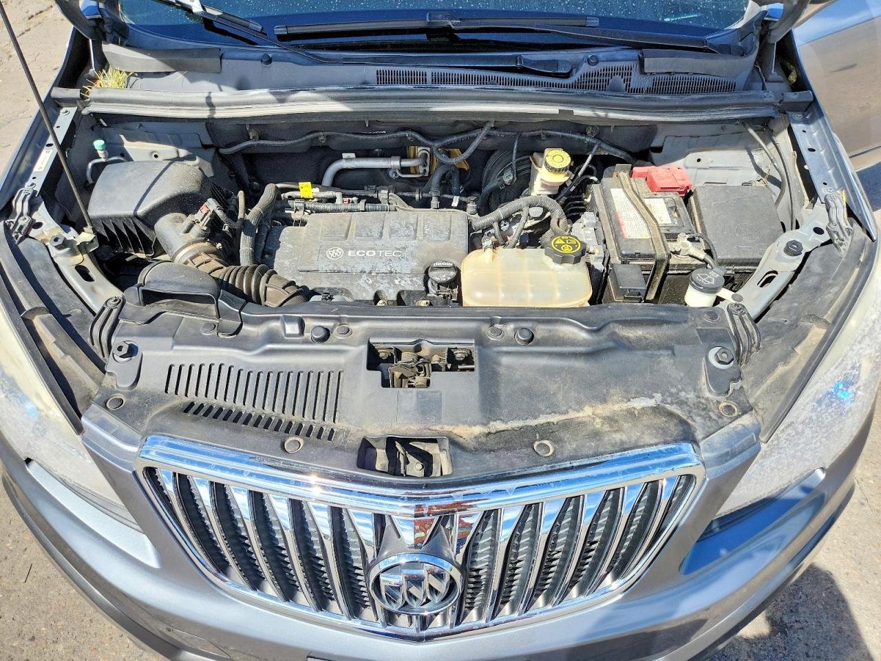 2015 Buick Encore Convenience Gray vin: KL4CJFSB7FB059324