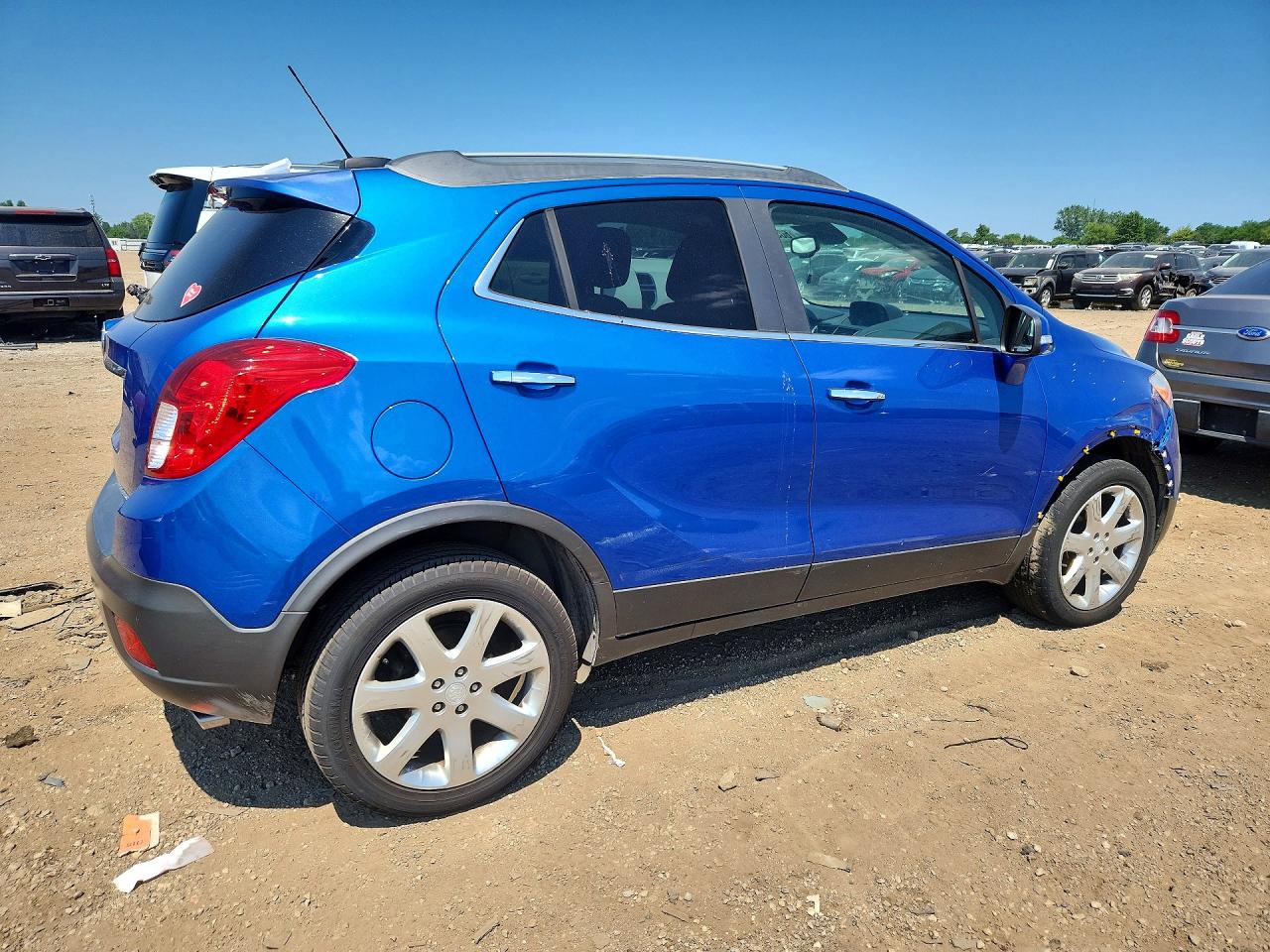 2015 Buick Encore Convenience Синий vin: KL4CJFSB7FB130117