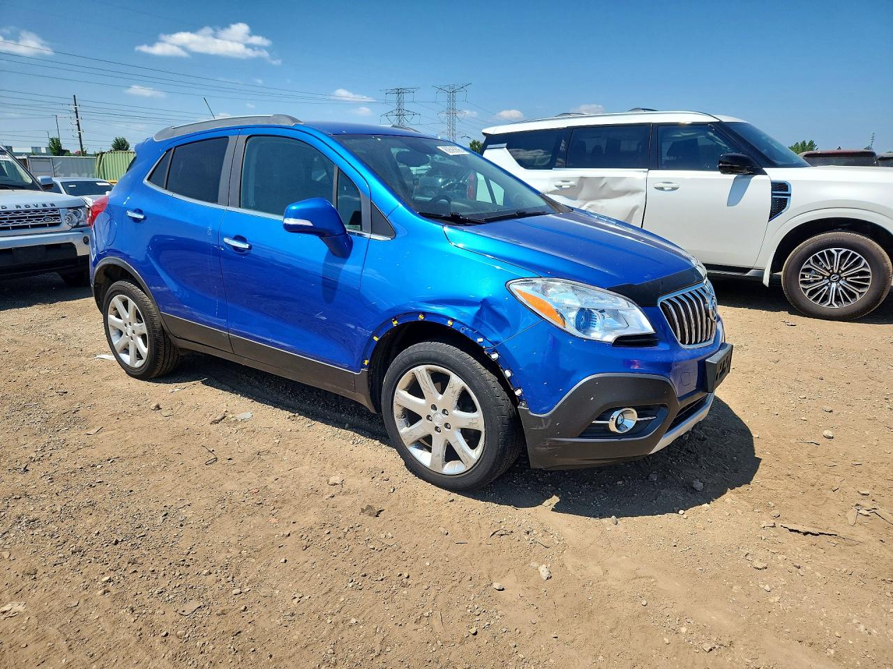 2015 Buick Encore Convenience Синий vin: KL4CJFSB7FB130117