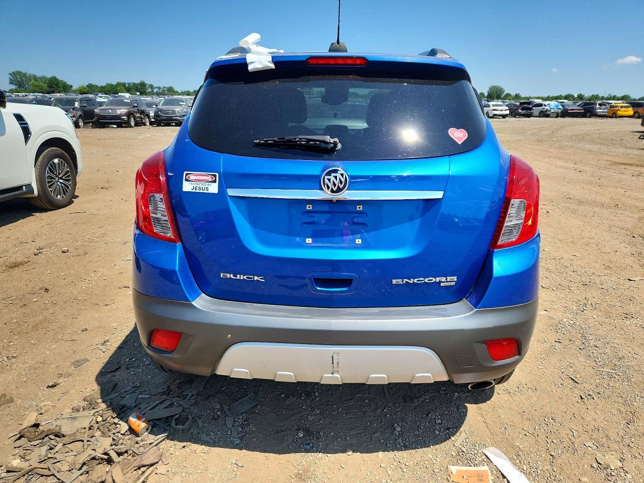 2015 Buick Encore Convenience Синий vin: KL4CJFSB7FB130117