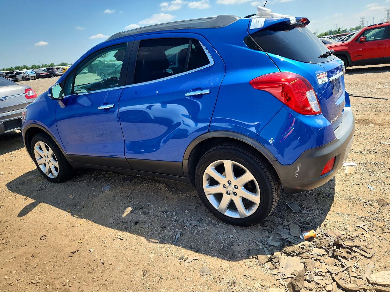 2015 Buick Encore Convenience Синий vin: KL4CJFSB7FB130117