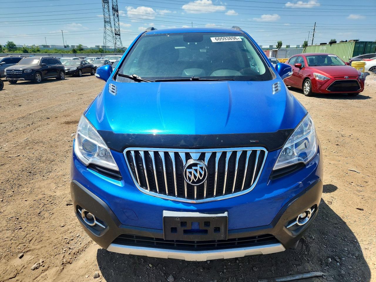 2015 Buick Encore Convenience Синий vin: KL4CJFSB7FB130117