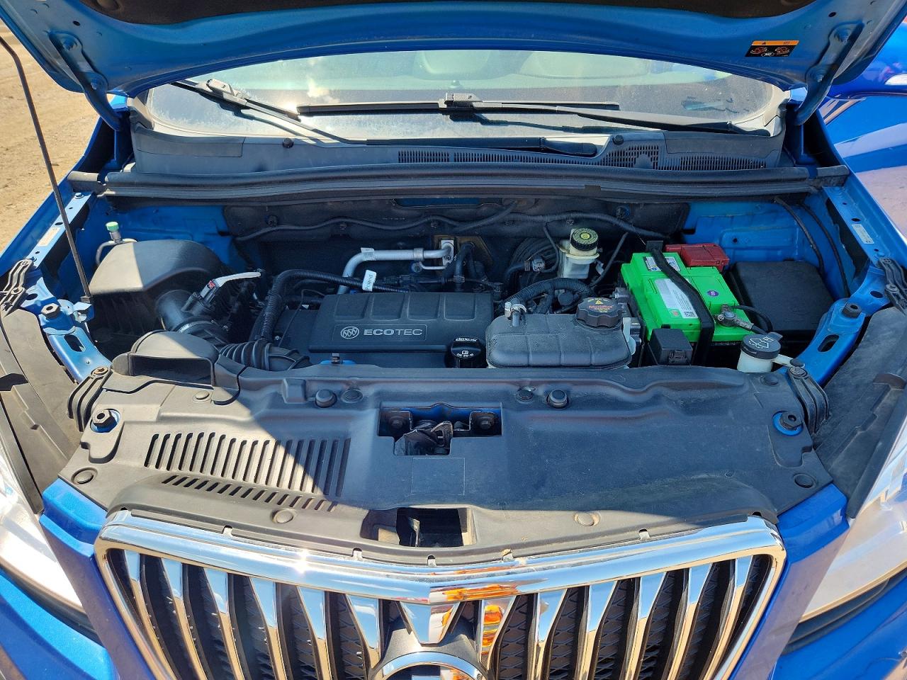 2015 Buick Encore Convenience Синий vin: KL4CJFSB7FB130117