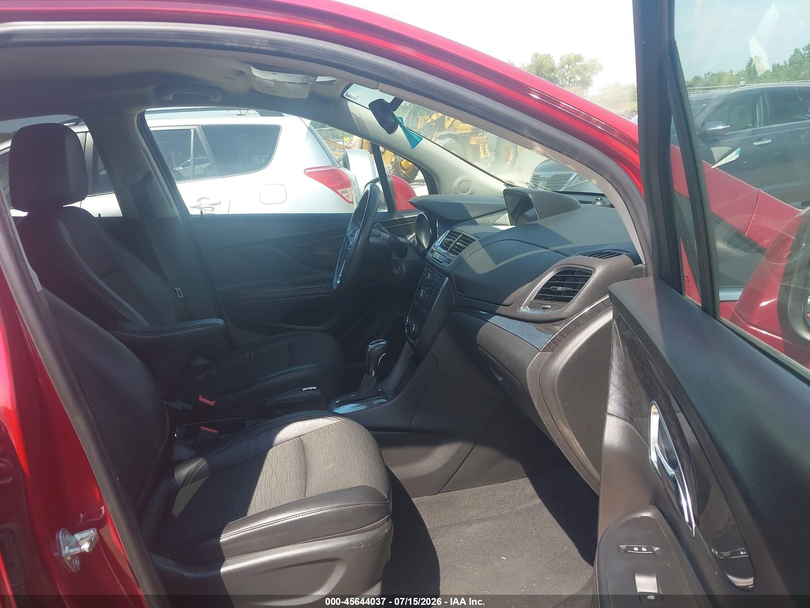 2015 Buick Encore Convenience Red vin: KL4CJFSB7FB263704