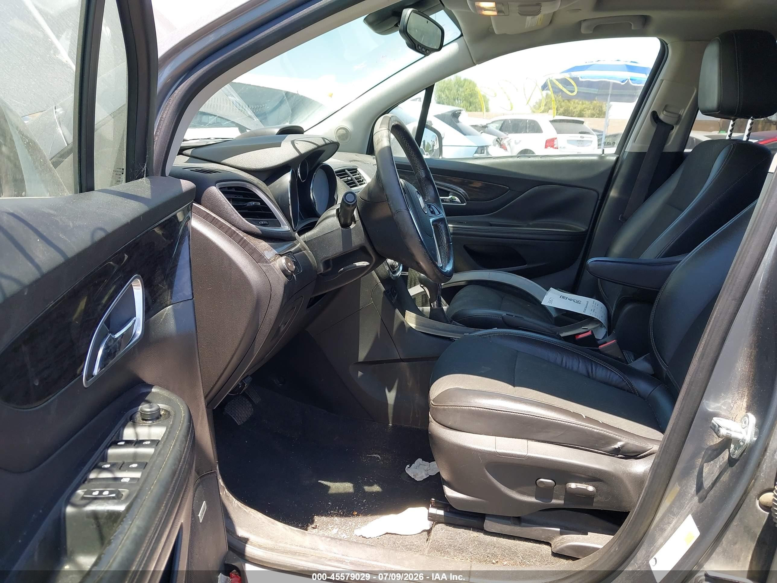 2013 Buick Encore Convenience Gray vin: KL4CJFSB8DB103957