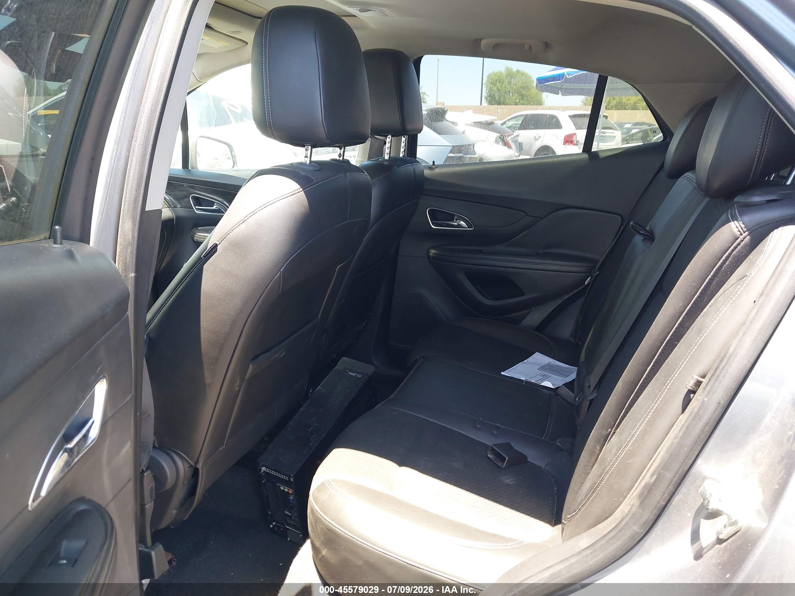 2013 Buick Encore Convenience Gray vin: KL4CJFSB8DB103957