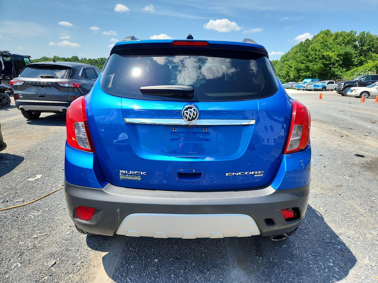 2013 Buick Encore Convenience Blue vin: KL4CJFSB8DB153340